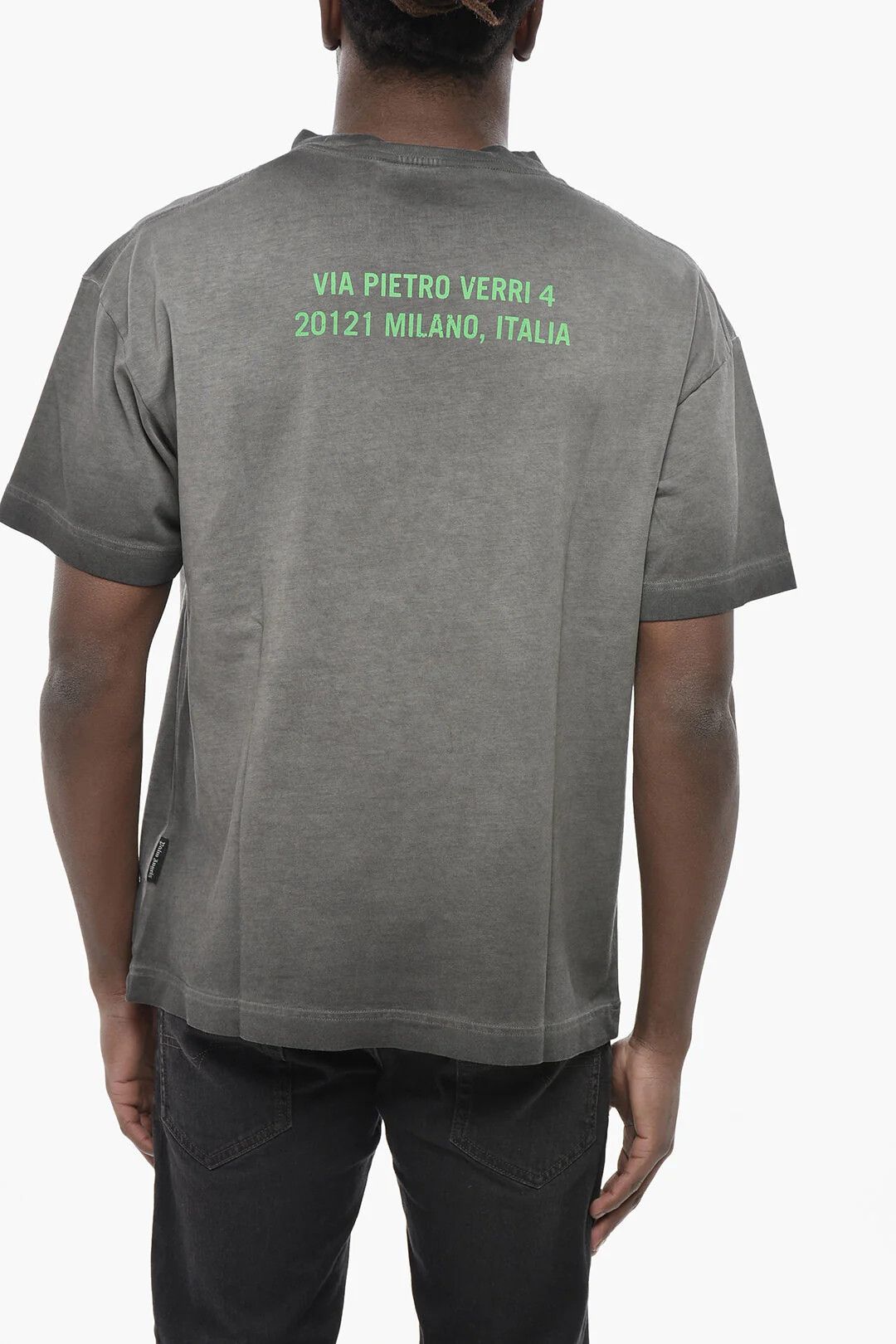 Palm Angels og1mm0226 Cotton T-Shirt in Grey Size US S / EU 44-46 / 1 - 2 Thumbnail