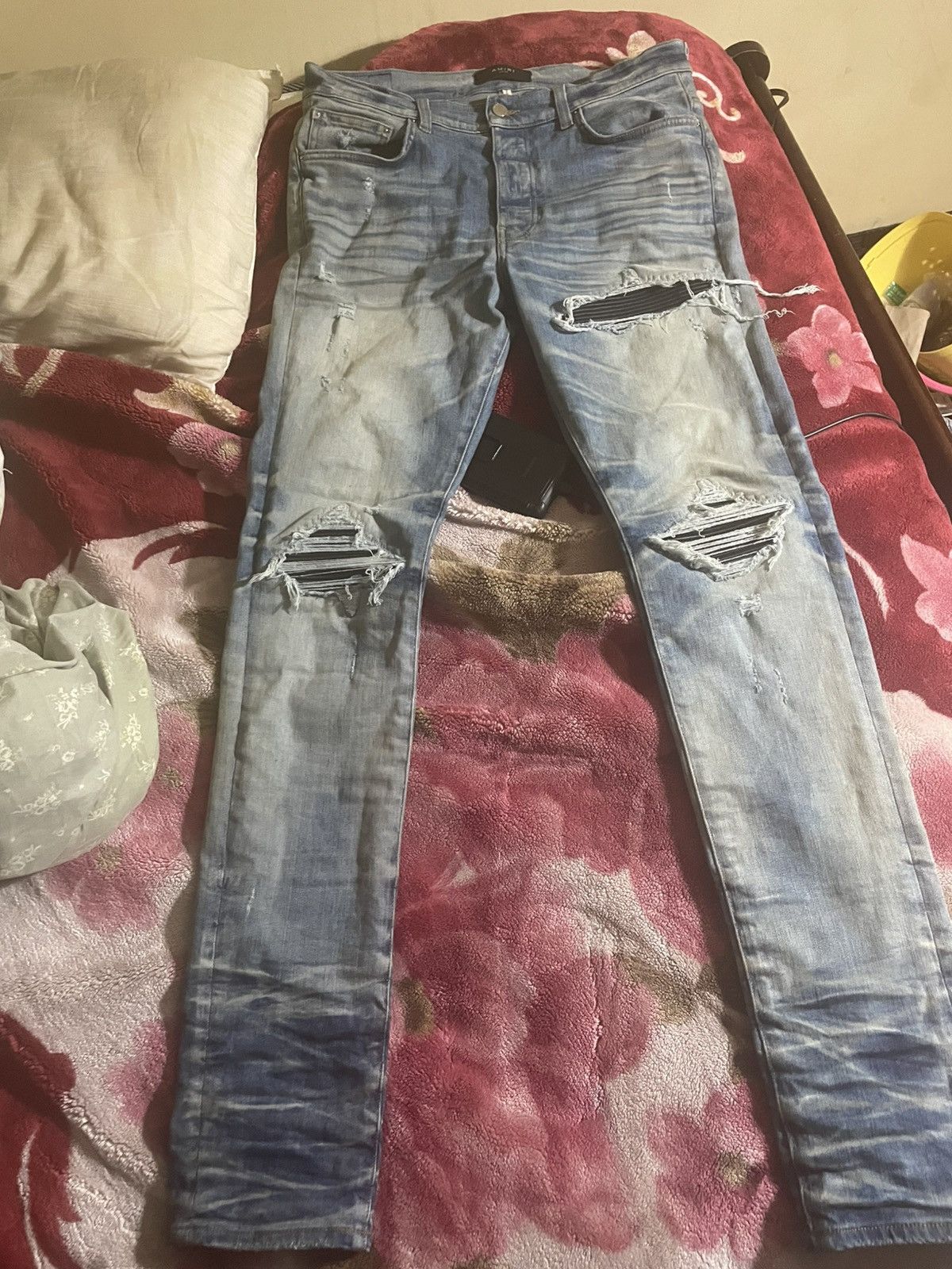 Amiri Amiri jeans only worn once Size US 34 / EU 50 - 4 Thumbnail