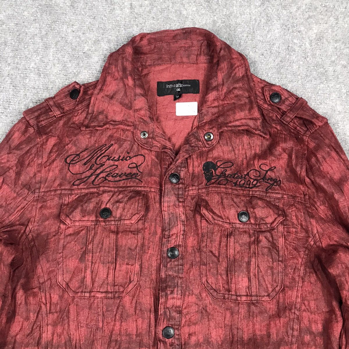 If Six Was Nine × In The Attic × Japanese Brand IN THE ATTIC SNAP BUTTON EMBROIDERY DESIGN JACKET Size US S / EU 44-46 / 1 - 2 Thumbnail