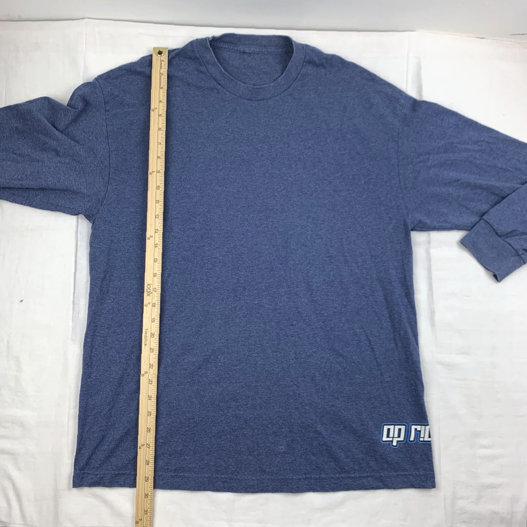 Ocean Pacific VINTAGE Ocean Pacific Long Sleeve Shirt Mens Large Blue Grunge Y2K Surf 90s Op Riding Co Crew Neck Modern Fit Size US L / EU 52-54 / 3 - 6 Thumbnail