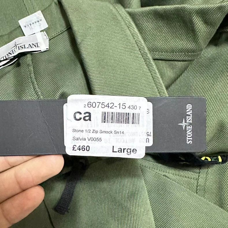 Stone Island Stone Island HalfZip Jacket in Army Green -2506 Size US L / EU 52-54 / 3 - 5 Thumbnail