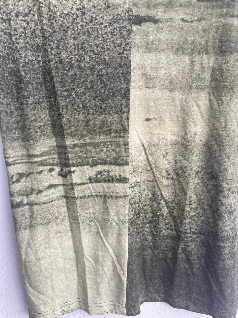 Hysteric Glamour Diesel StyleLab V-Neck T-Shirt Olive Green Abstract Graphic Size US S / EU 44-46 / 1 - 4 Thumbnail