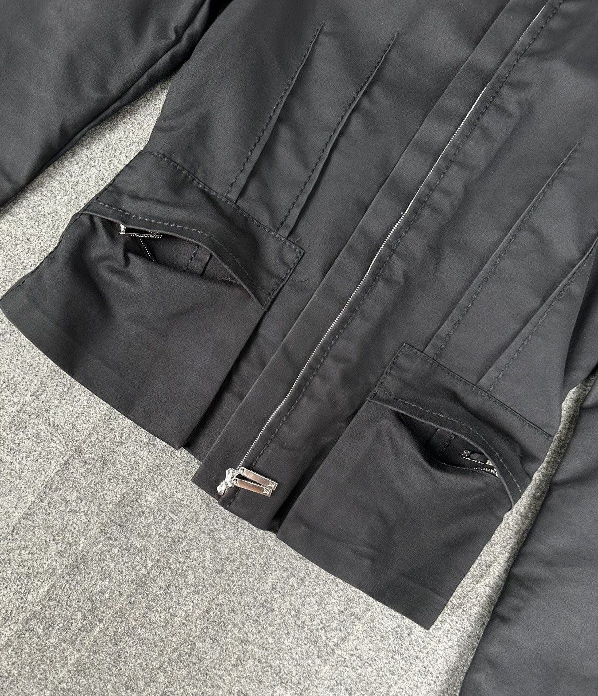 Louis Vuitton Louis Vuitton - Multi Zipper Blouson Jacket Hand Stitch Edge Size XXS / US 00 / IT 34 - 8 Thumbnail