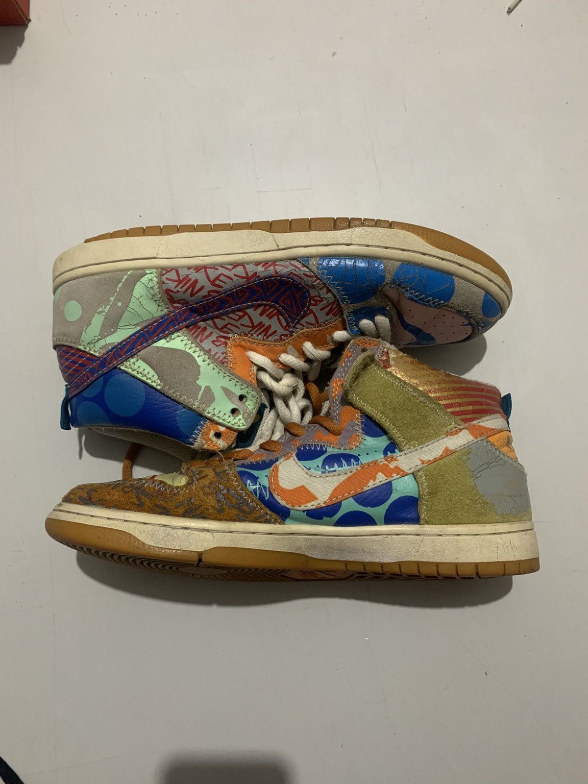 Nike Shoes Nike SB Dunk High Thomas Campbell Euro 41 (26Cm) Size US 8 / EU 41 - 3 Thumbnail