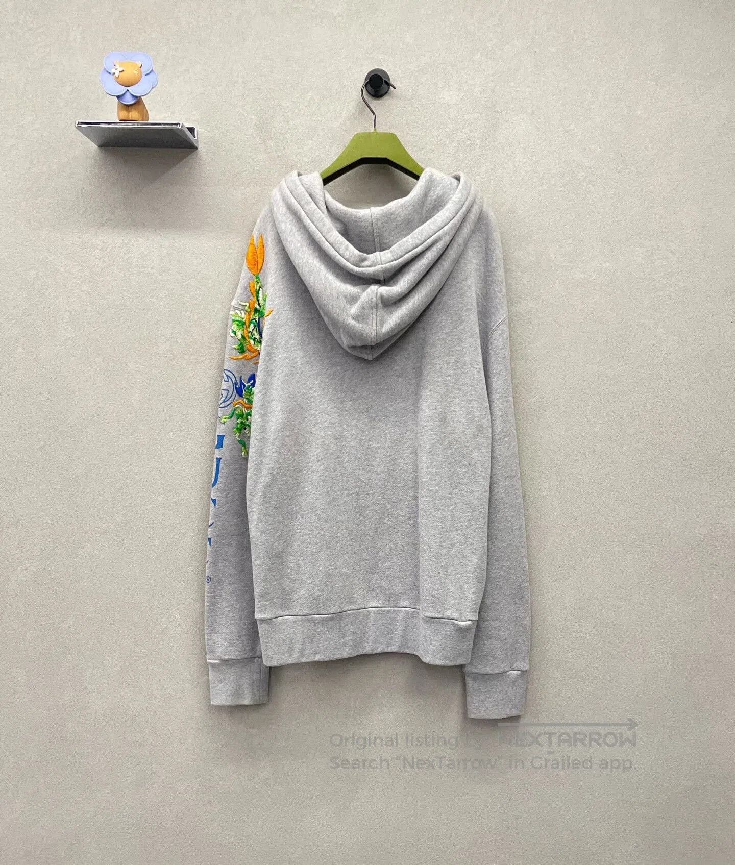 Gucci gucci gray hoodie with intricate embroidery. Size US S / EU 44-46 / 1 - 2 Thumbnail