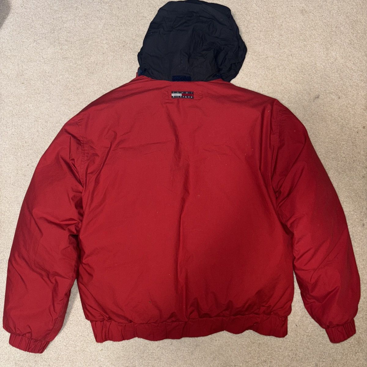 Tommy Hilfiger TOMMY HILFIGER Flag Patch Puffer Sailing Jacket Red SZ Small Size US S / EU 44-46 / 1 - 5 Thumbnail