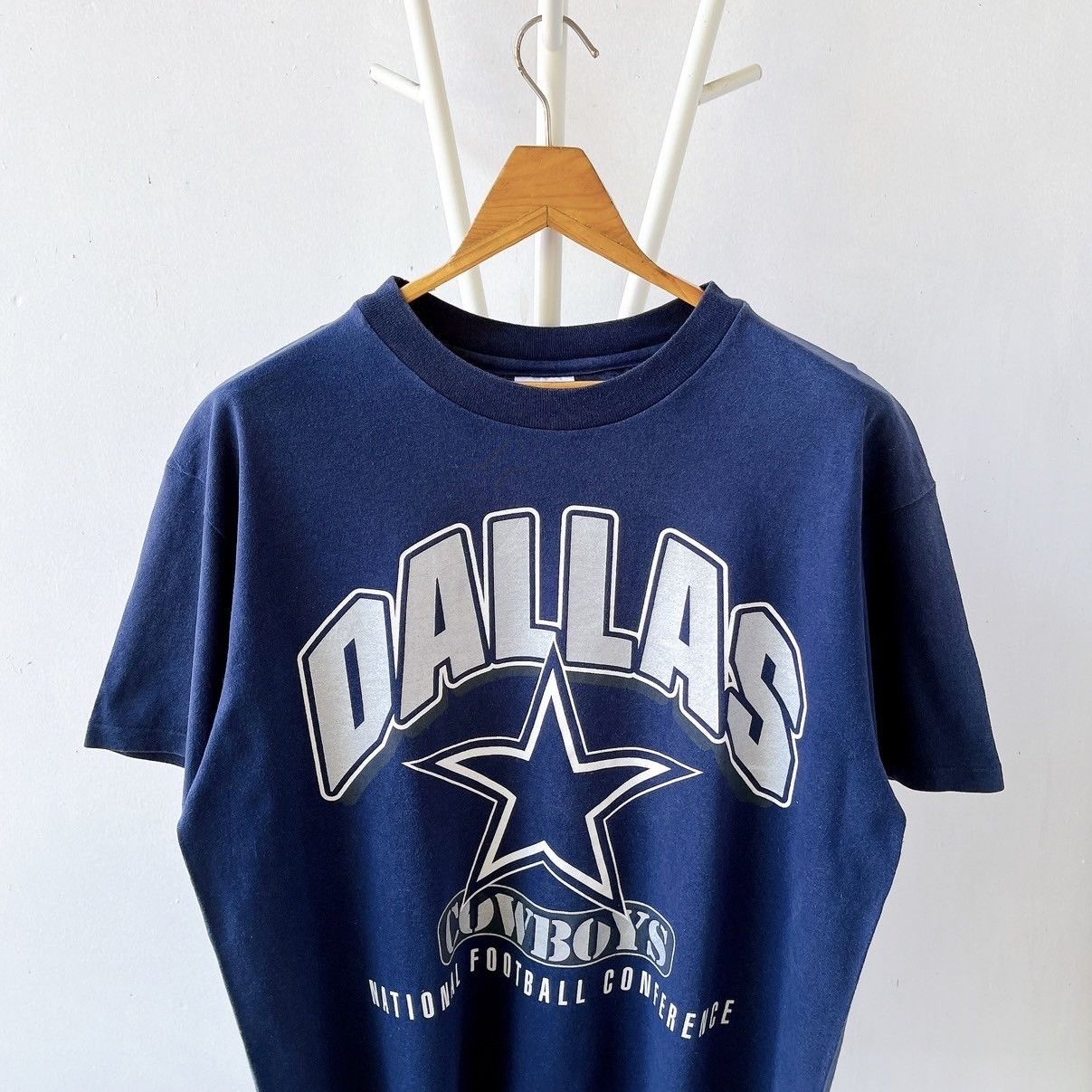 Hanes × Vintage 90s Dallas Cowboys NFL t-shirt/ L Size US L / EU 52-54 / 3 - 3 Thumbnail