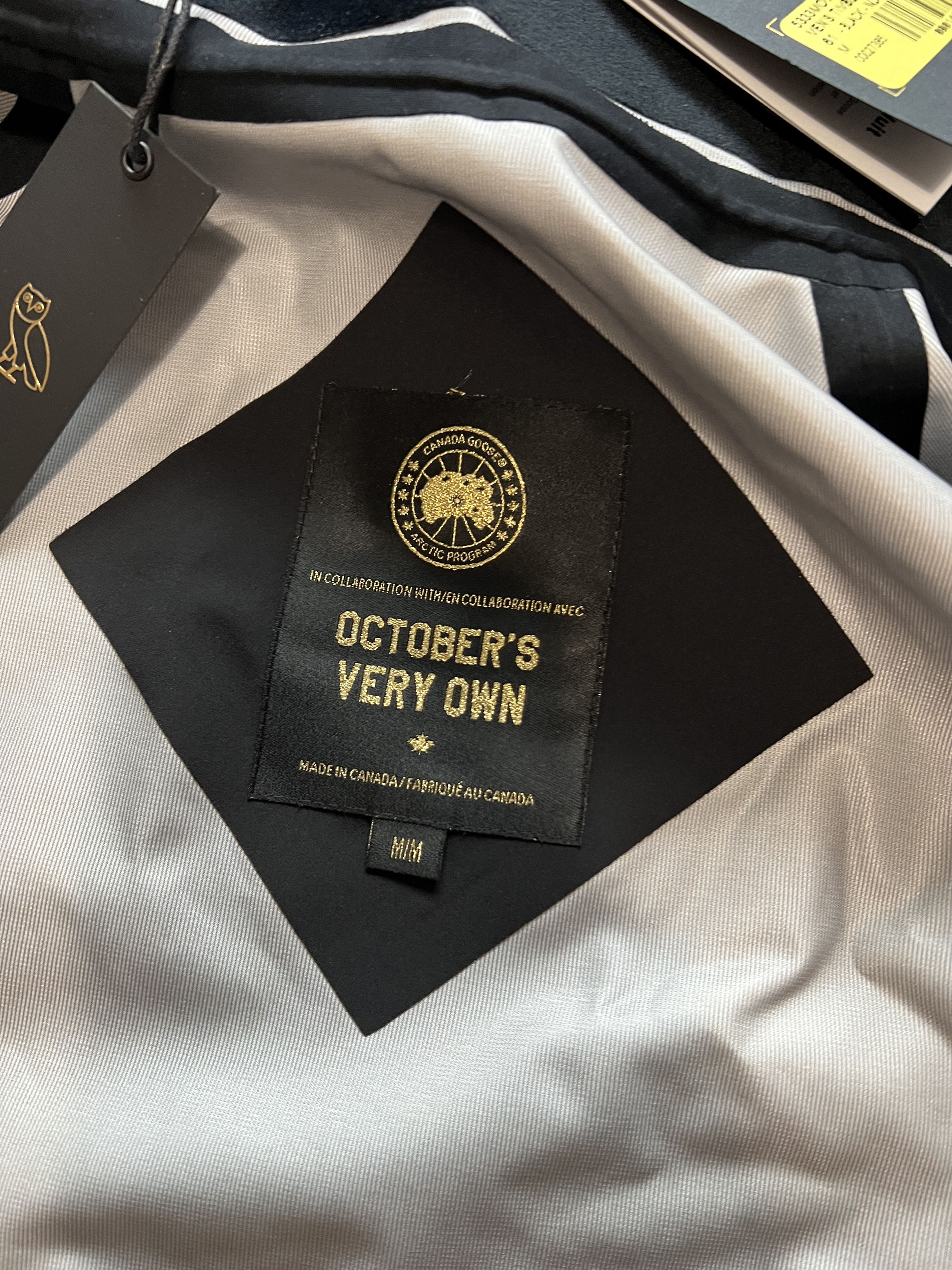 Canada Goose RARE OVO x Canada Goose Timber Shell Jacket Reflective Gold Size US M / EU 48-50 / 2 - 13 Thumbnail