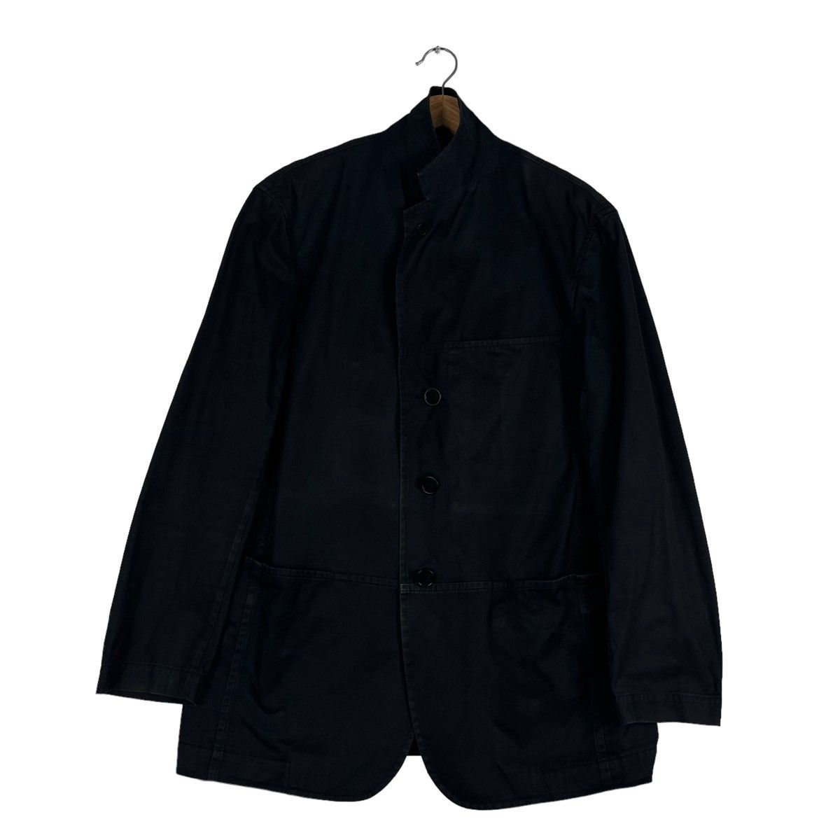 Issey Miyake 🔥VTG CHORE JACKET ISSEY MIYAKE WHITE LABEL 3D POCKET CARGO Size US M / EU 48-50 / 2 - 8 Thumbnail