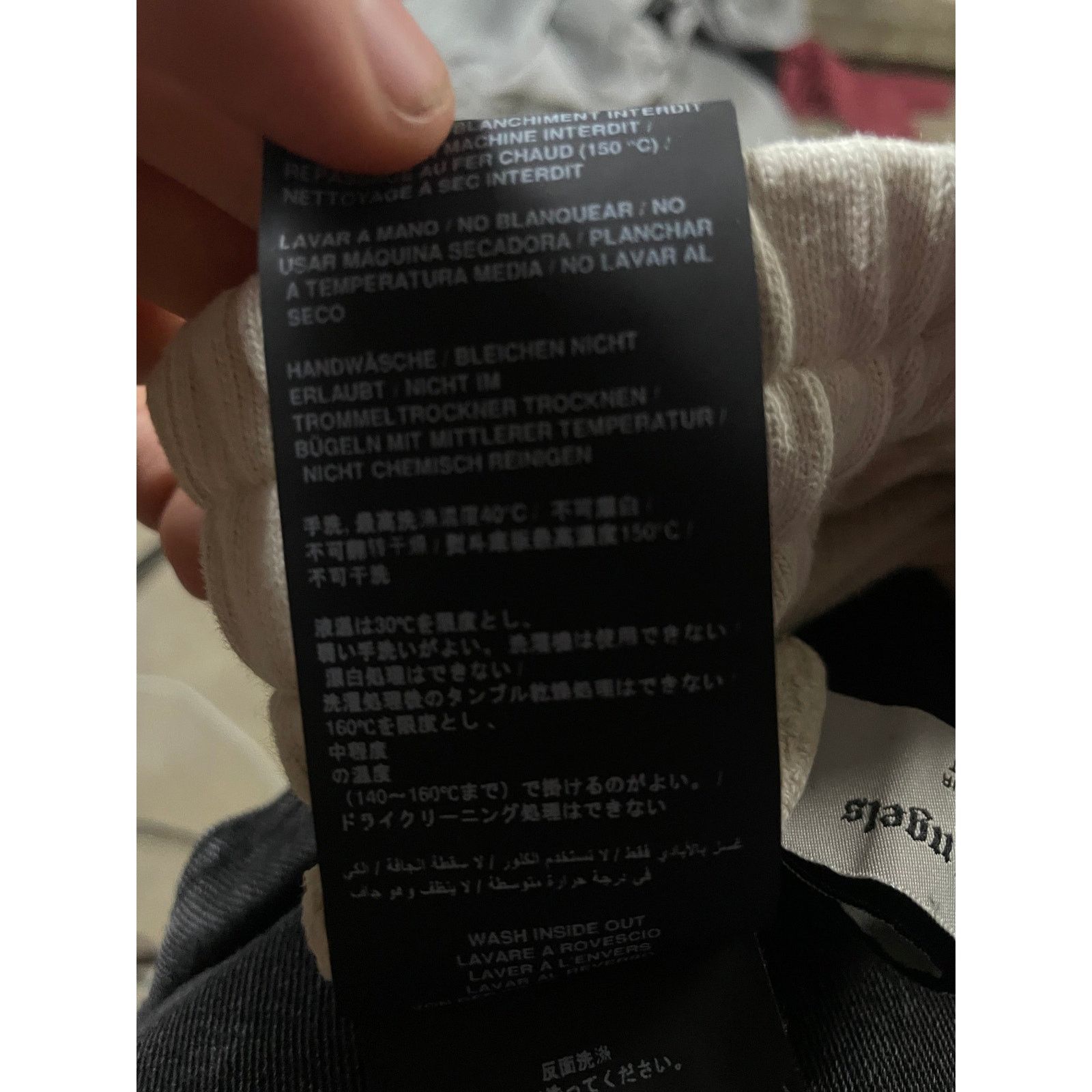 Palm Angels Palm Angels Paint Sweats Cream Used Large Size US 34 / EU 50 - 6 Thumbnail