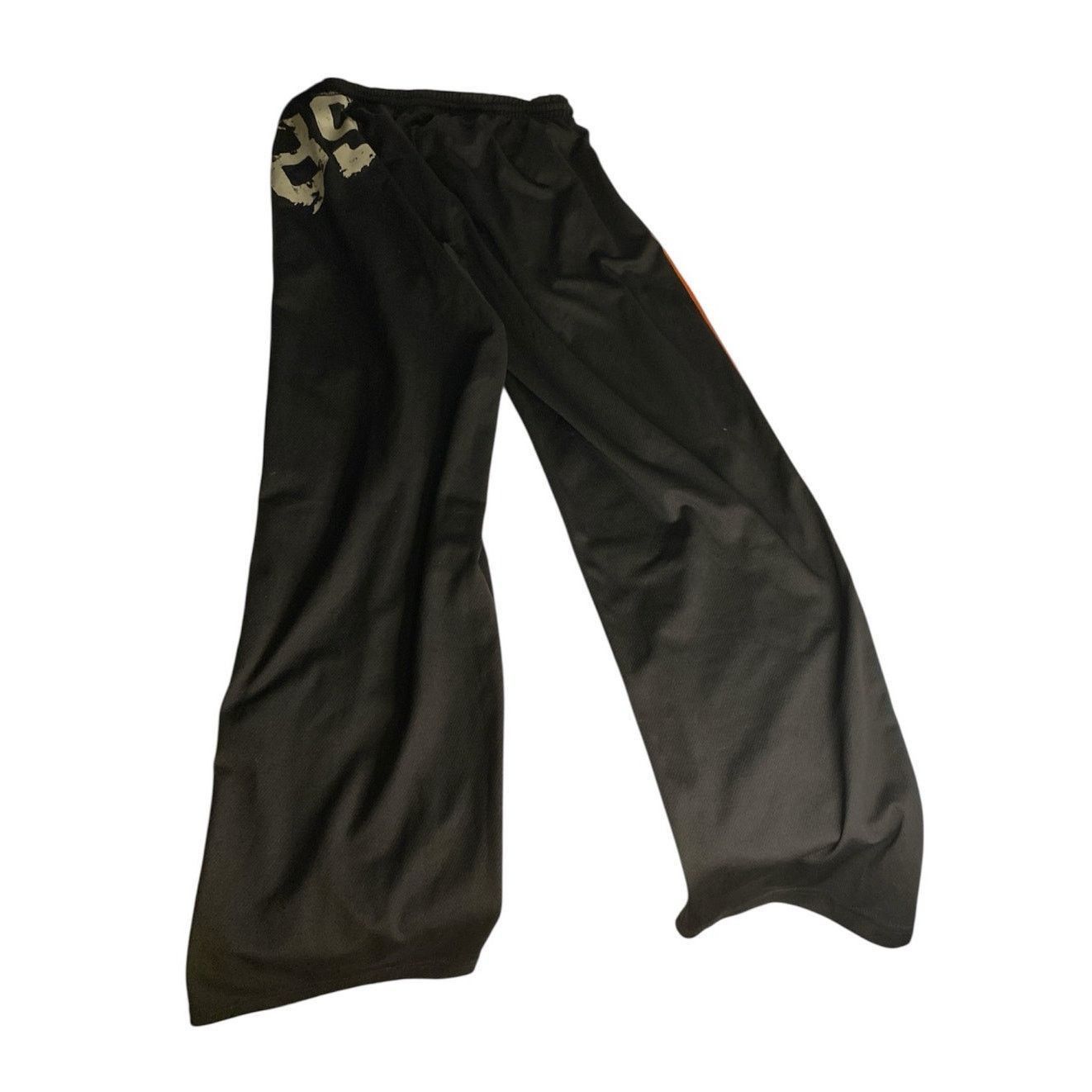Other Y2K Bodybuilding Gym Track Pants Black Orange GASP INC L Size US 32 / EU 48 - 5 Thumbnail
