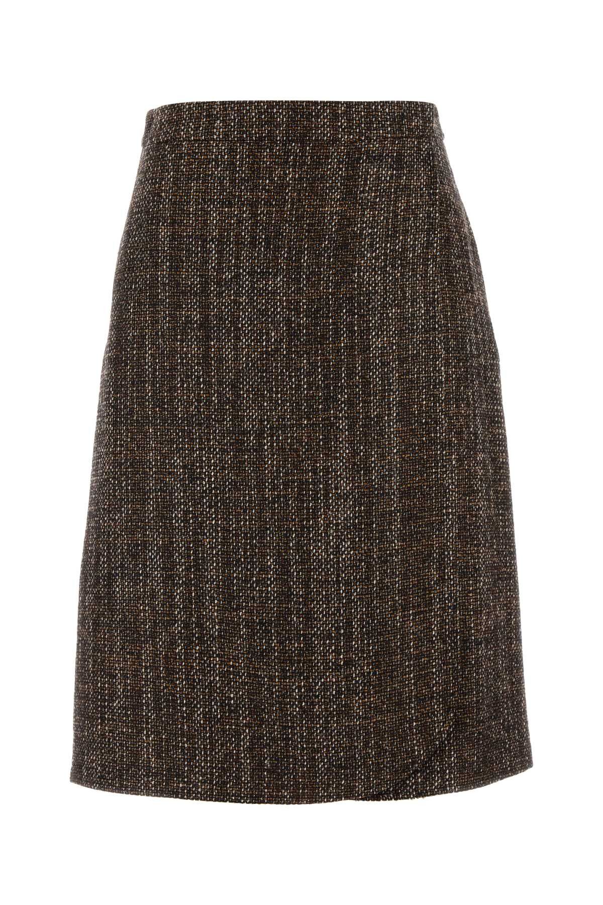Fendi Multicolor Tweed Skirt Size 27" / US 4 / IT 40 - 1 Thumbnail