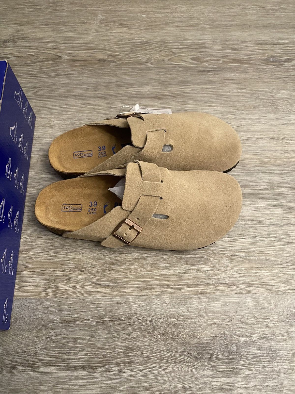 Birkenstock Birkenstock Boston Khaki EU39 Size US 8 / IT 38 - 4 Thumbnail