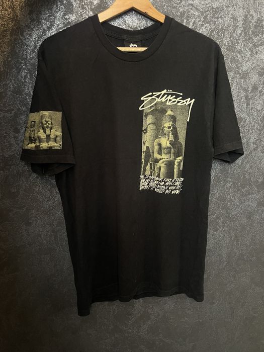 Stussy Stussy Egyptian Pharaoh Eye Tshirt vintage | Grailed