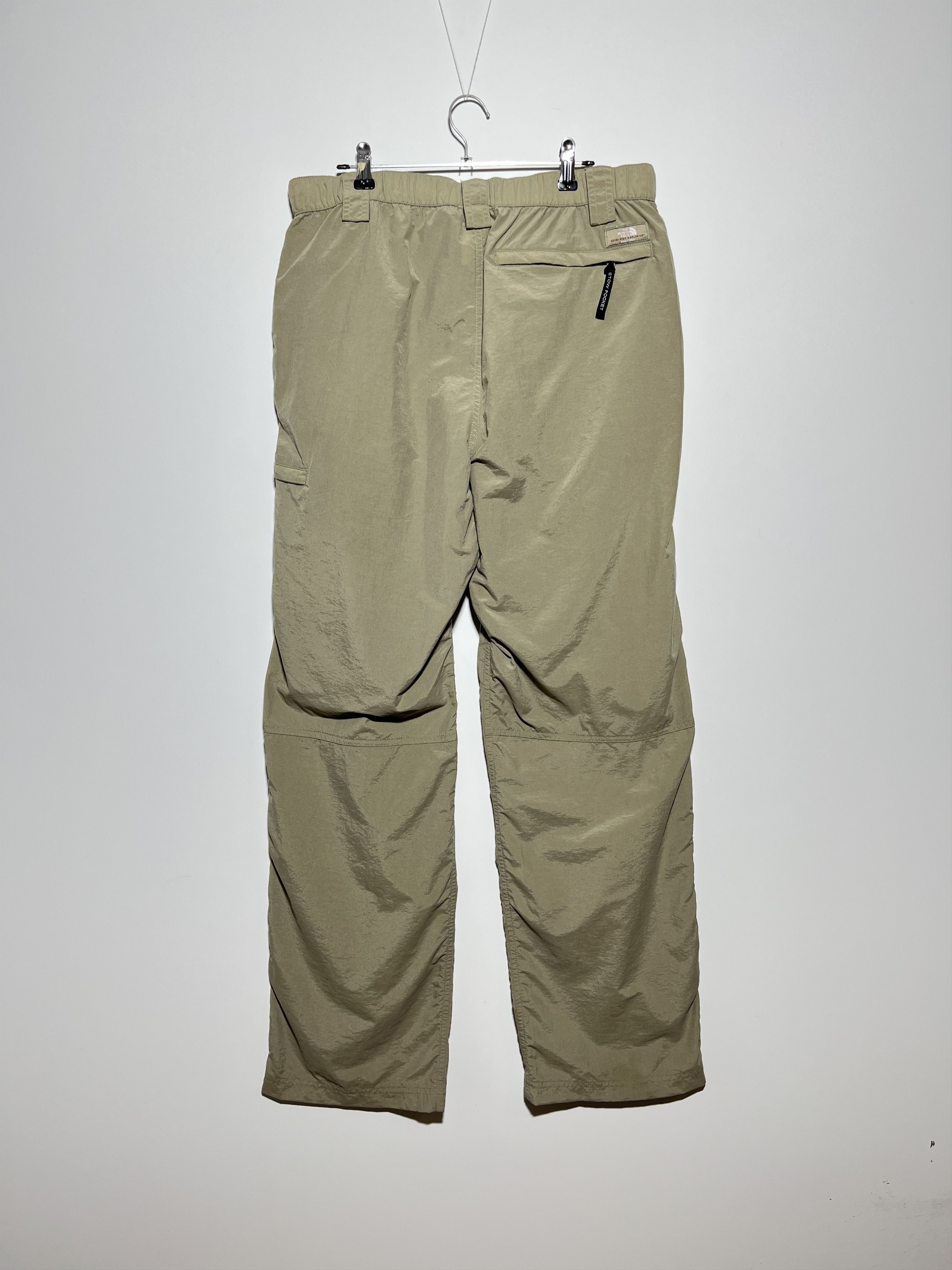 The North Face The North Face Beige Nylon Packable Hiking Pants Size M Size US 32 / EU 48 - 2 Thumbnail