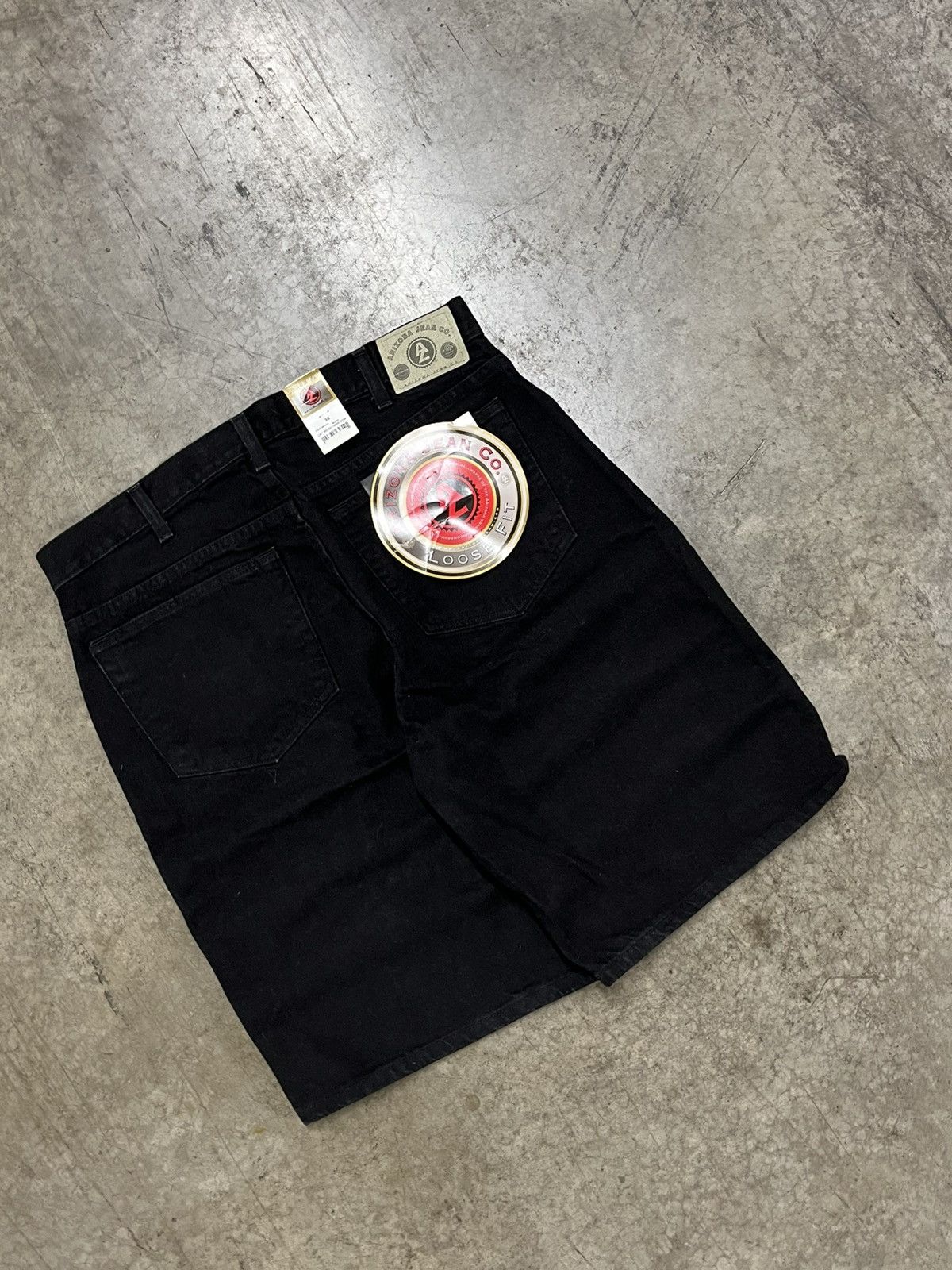 Arizona Jean Co. Vintage baggy fit jorts skater streetwear hype rare NWT Size US 36 / EU 52 - 4 Thumbnail