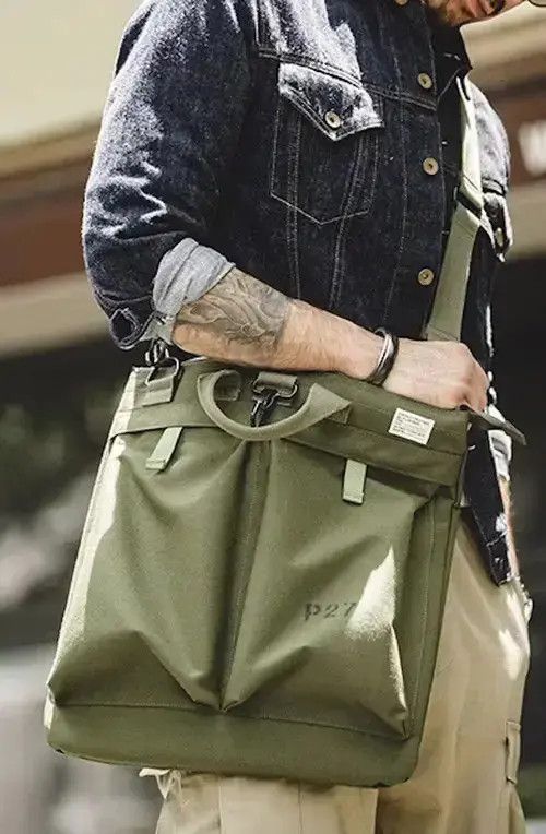 Other Fashion military utility messenger bag crossbody tote bag Size ONE SIZE - 2 Thumbnail