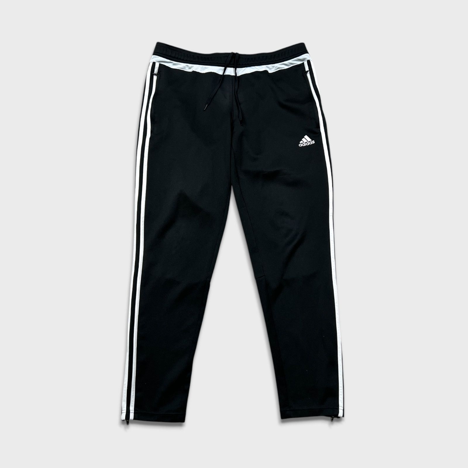 Adidas × Vintage Adidas Track Pants Large 3 Stripes Spell Out Training Jogger Size US 32 / EU 48 - 1 Thumbnail