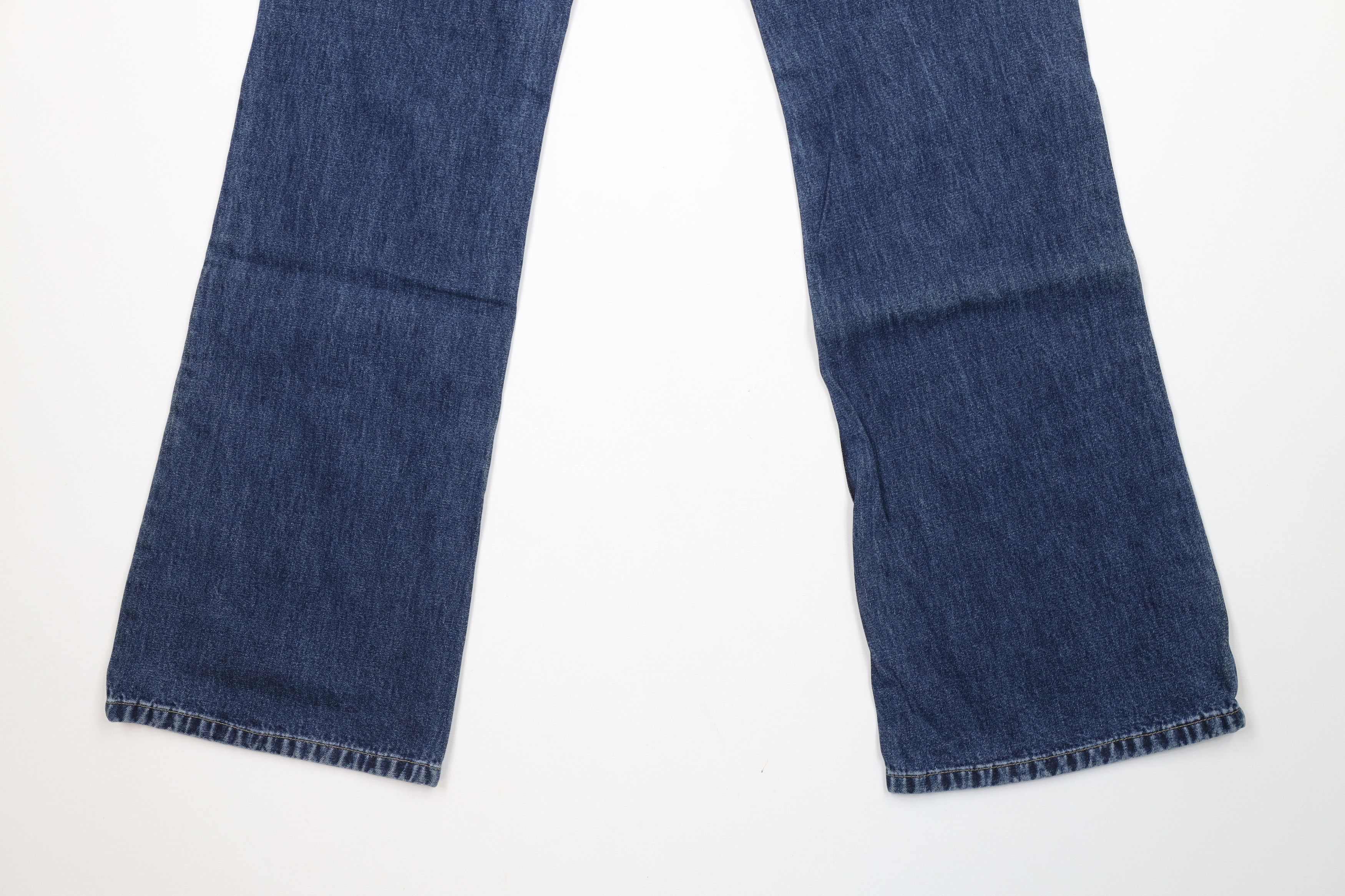 Esprit × Vintage Vintage Y2K Esprit Babydoll Flared Wide Leg Denim Jeans Blue Size 28" / US 6 / IT 42 - 12 Thumbnail