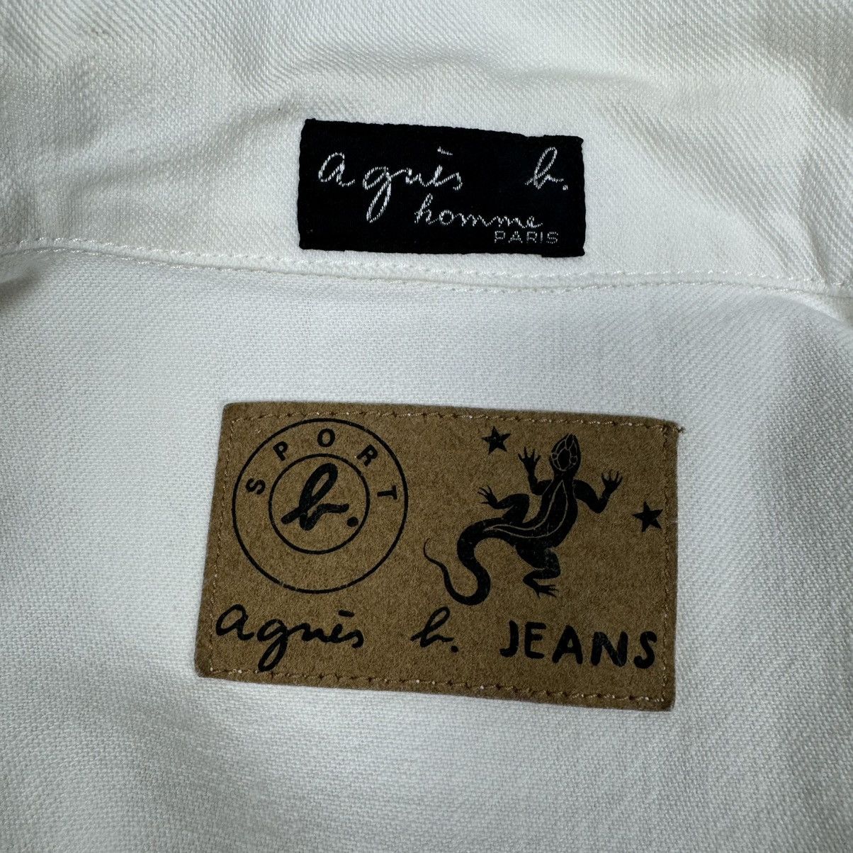 agnes b. 🔥AGNES B HOMME PARIS TRUCKER DENIM JACKET Size US M / EU 48-50 / 2 - 10 Thumbnail