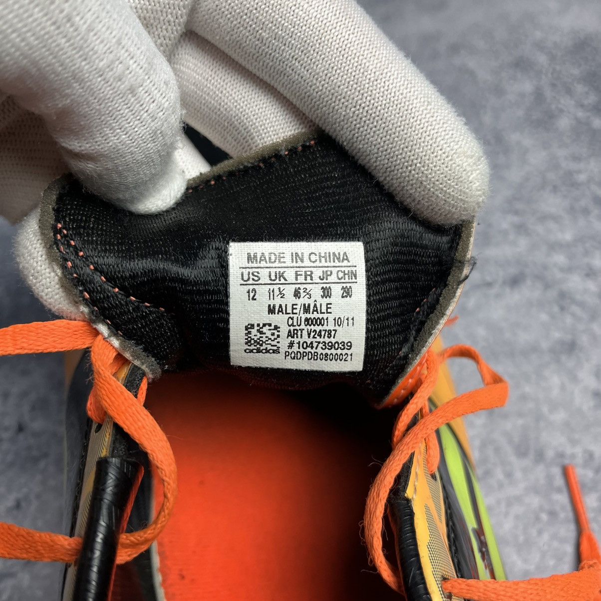 Adidas Vintage Adidas adiZERO F50 F10 TRX TF (V24787) Boots Soccer Size US 12 / EU 45 - 10 Thumbnail