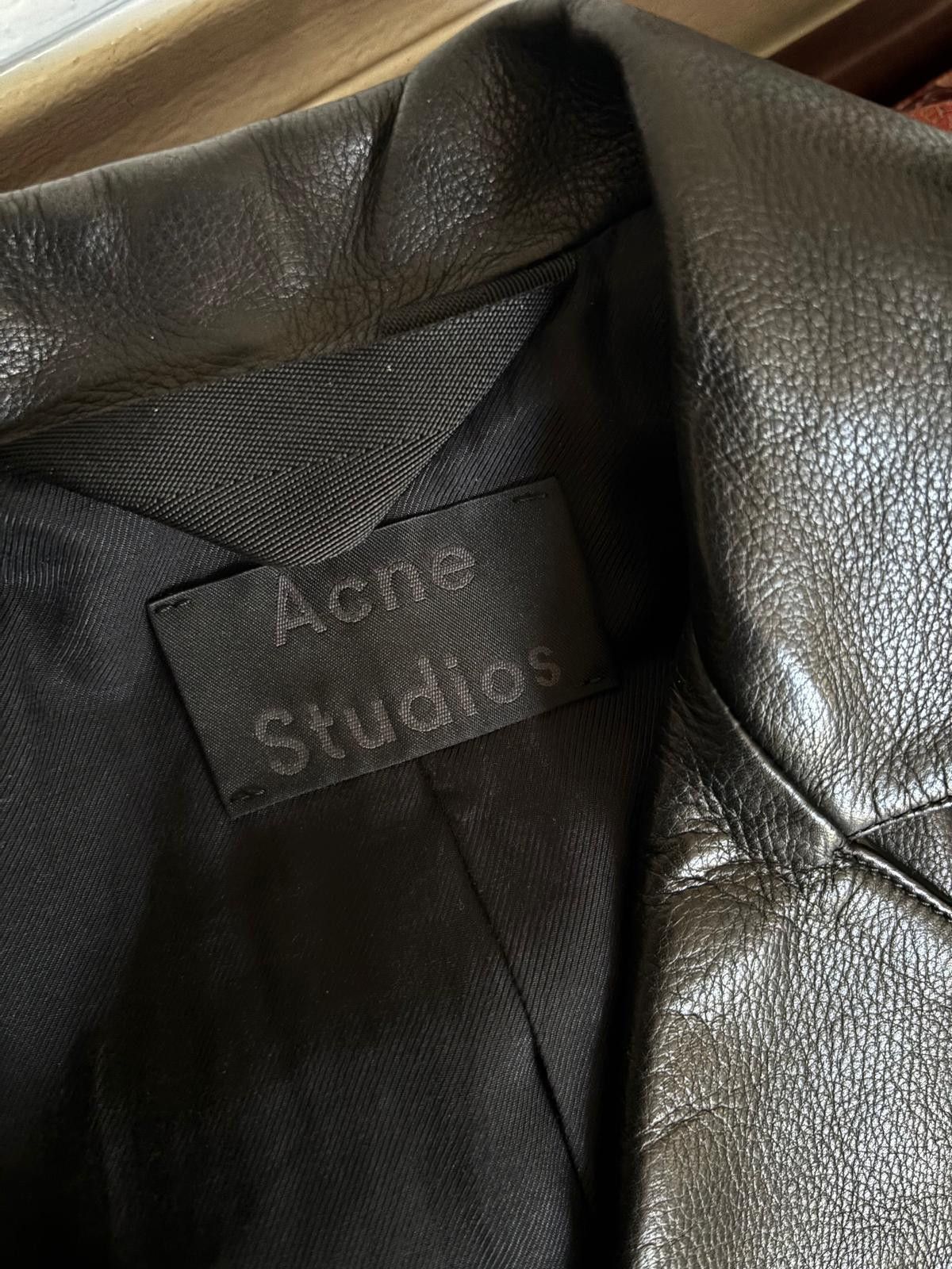 Acne Studios Acne Studios Axl Leather Jacket Size US S / EU 44-46 / 1 - 3 Thumbnail