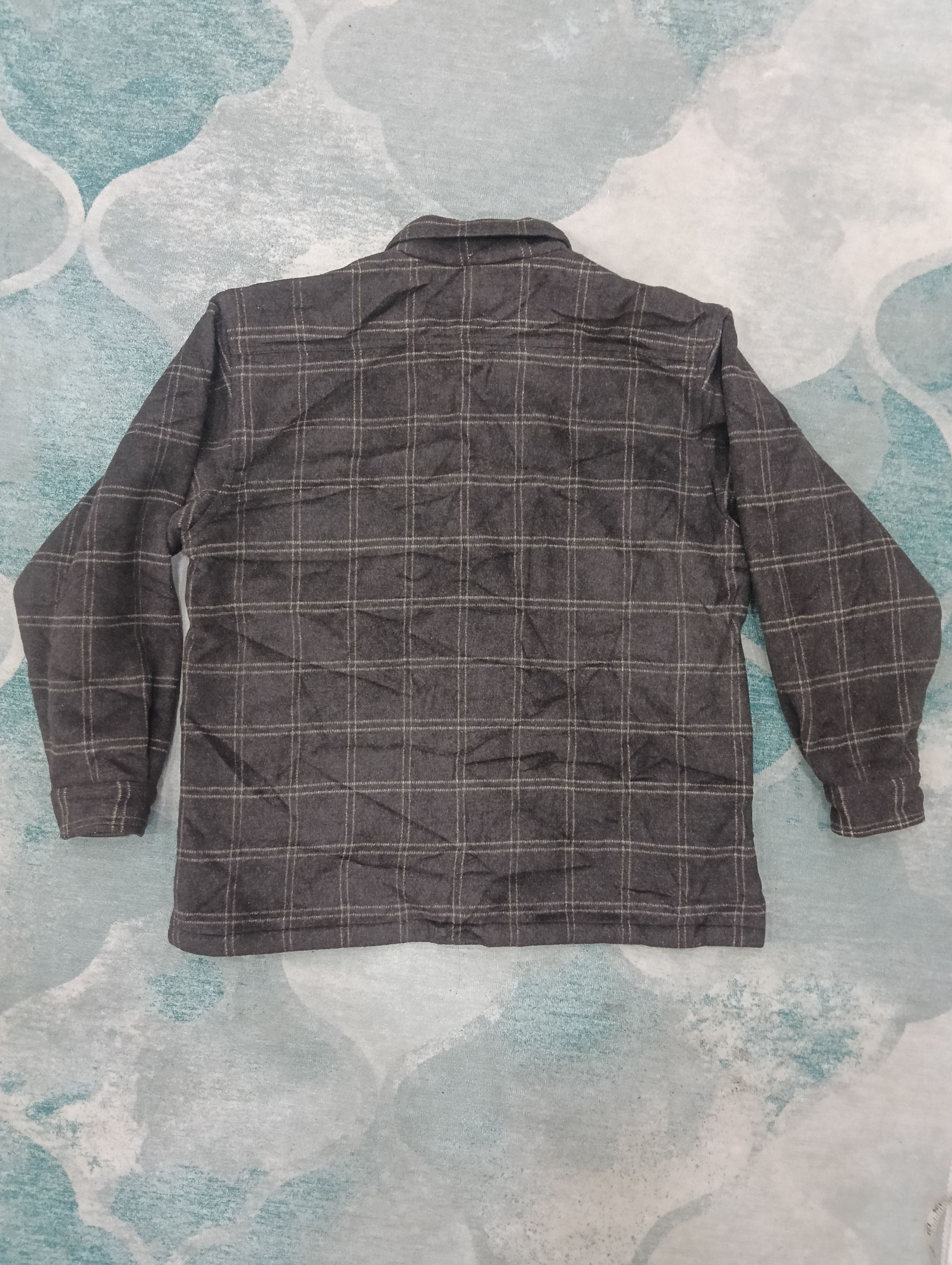 Beauty Beast × Hysteric Glamour × Japanese Brand Vintage Acoustic Long Sleeve Checkered Style Size US L / EU 52-54 / 3 - 3 Thumbnail