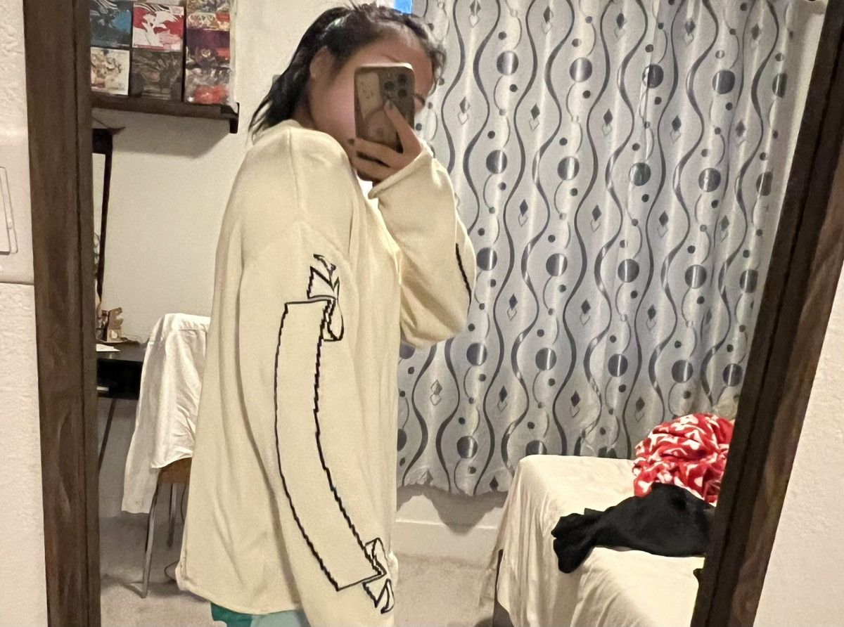 Askyurself AskYurself Knit Raw Banned Crotchet Crewneck Size US M / EU 48-50 / 2 - 8 Thumbnail