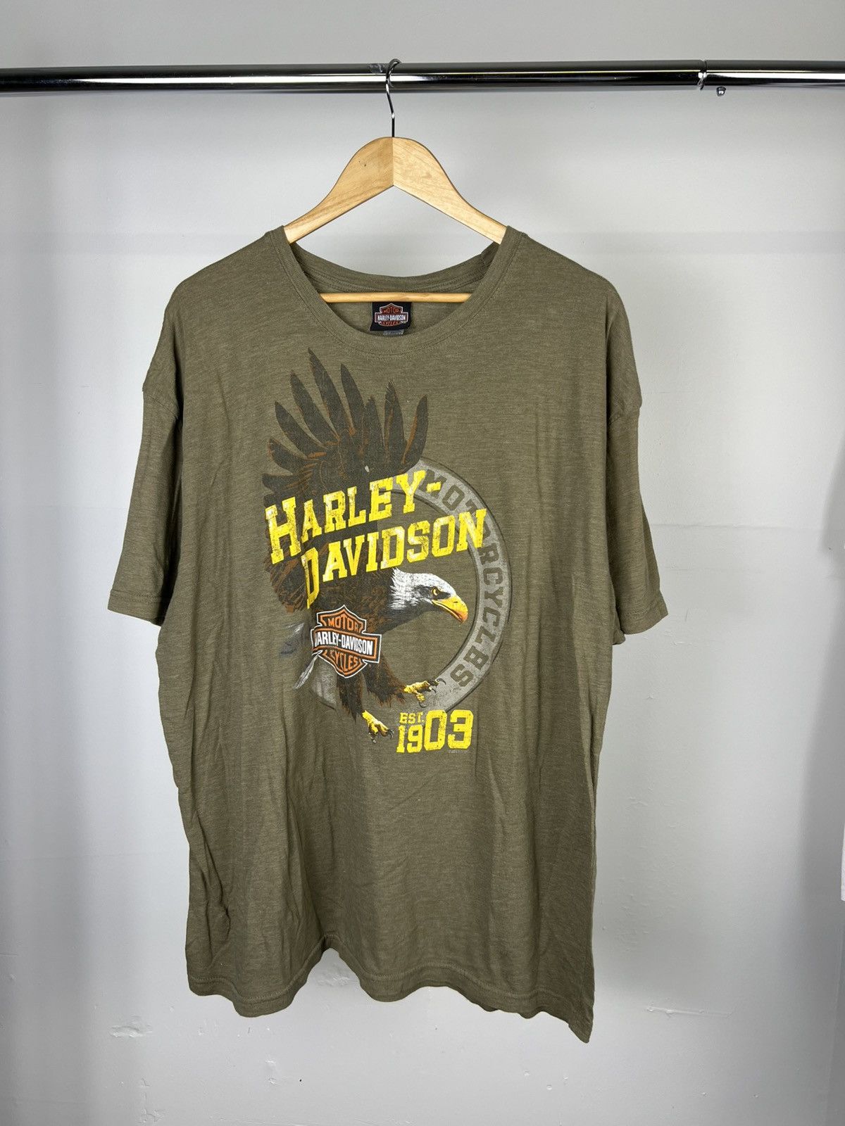 Harley Davidson × Vintage Vintage Y2K Harley Davidson shirt Size US XXL / EU 58 / 5 - 1 Thumbnail