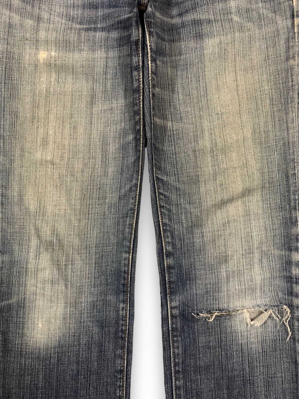 Gap × Yeezy Vintage Gap 1969 Faded Straight Leg Distressed Grunge Jeans Size US 32 / EU 48 - 7 Thumbnail