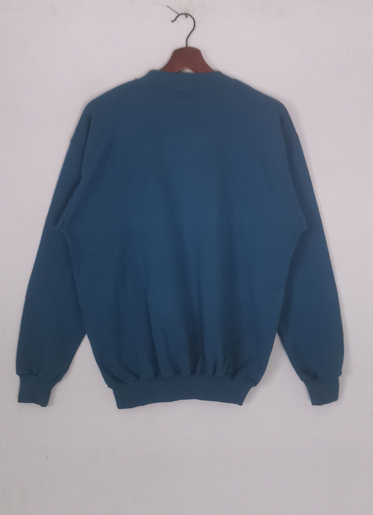 Le Coq Sportif × Vintage Rare LE COQ SPORTIF sweatshirt blue colour Size US L / EU 52-54 / 3 - 3 Thumbnail