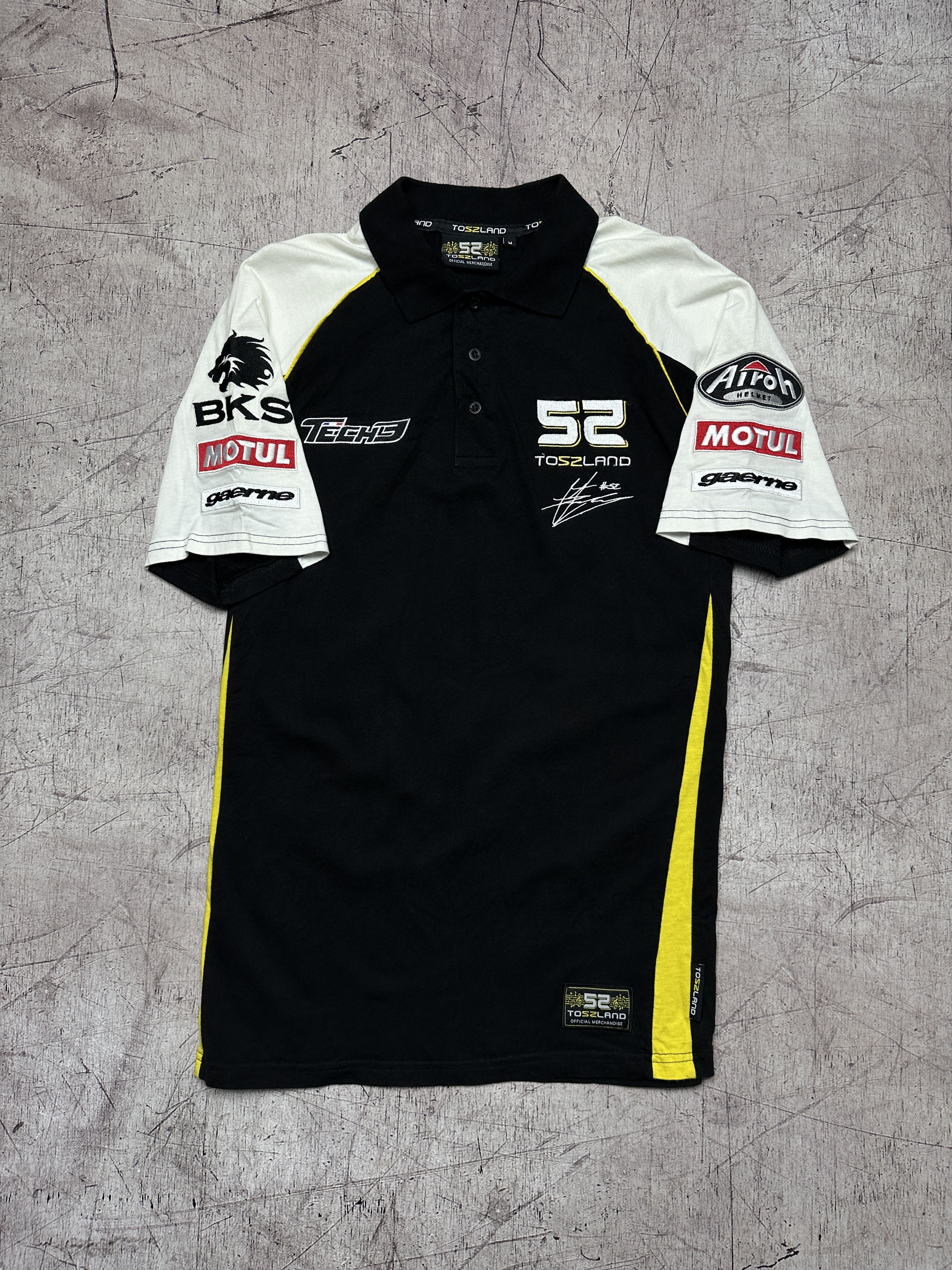 Vintage Toszland 52 Racing Vintage Mens Polo Shirt Size US M / EU 48-50 / 2 - 1 Thumbnail