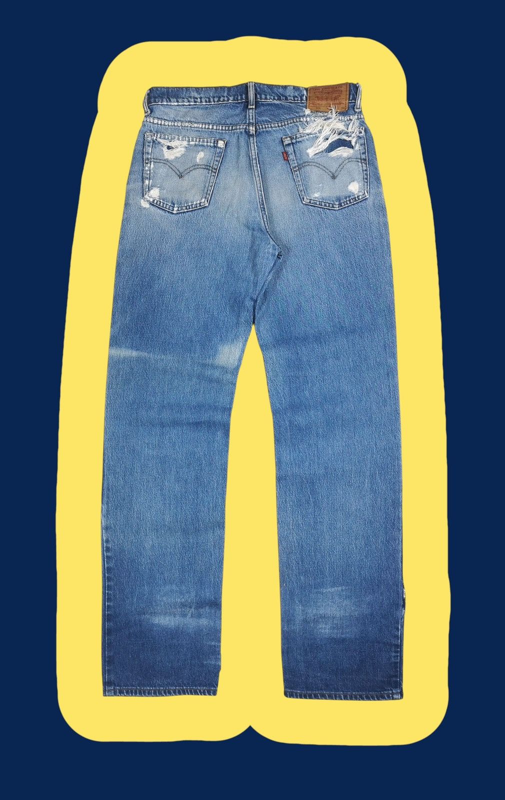 Levi's Vintage levis 515 distressed jeans Size US 33 - 8 Thumbnail