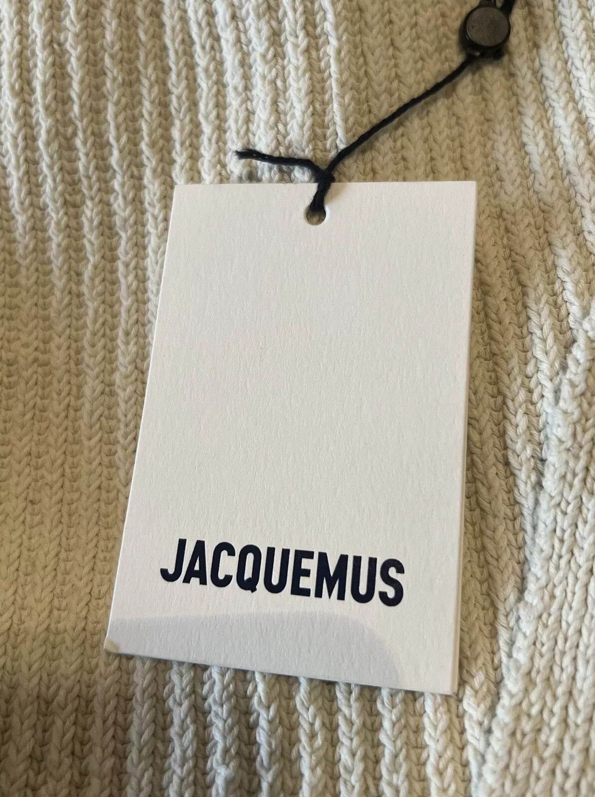 Jacquemus JACQUEMUS "Limone" Ribbed Cardigan Size US XL / EU 56 / 4 - 6 Thumbnail