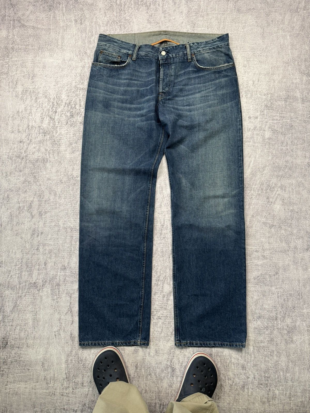 Y-3 Rare vintage blue Adidas Y-3 Yohji Yamamoto jeans Size US 38 / EU 54 - 6 Thumbnail