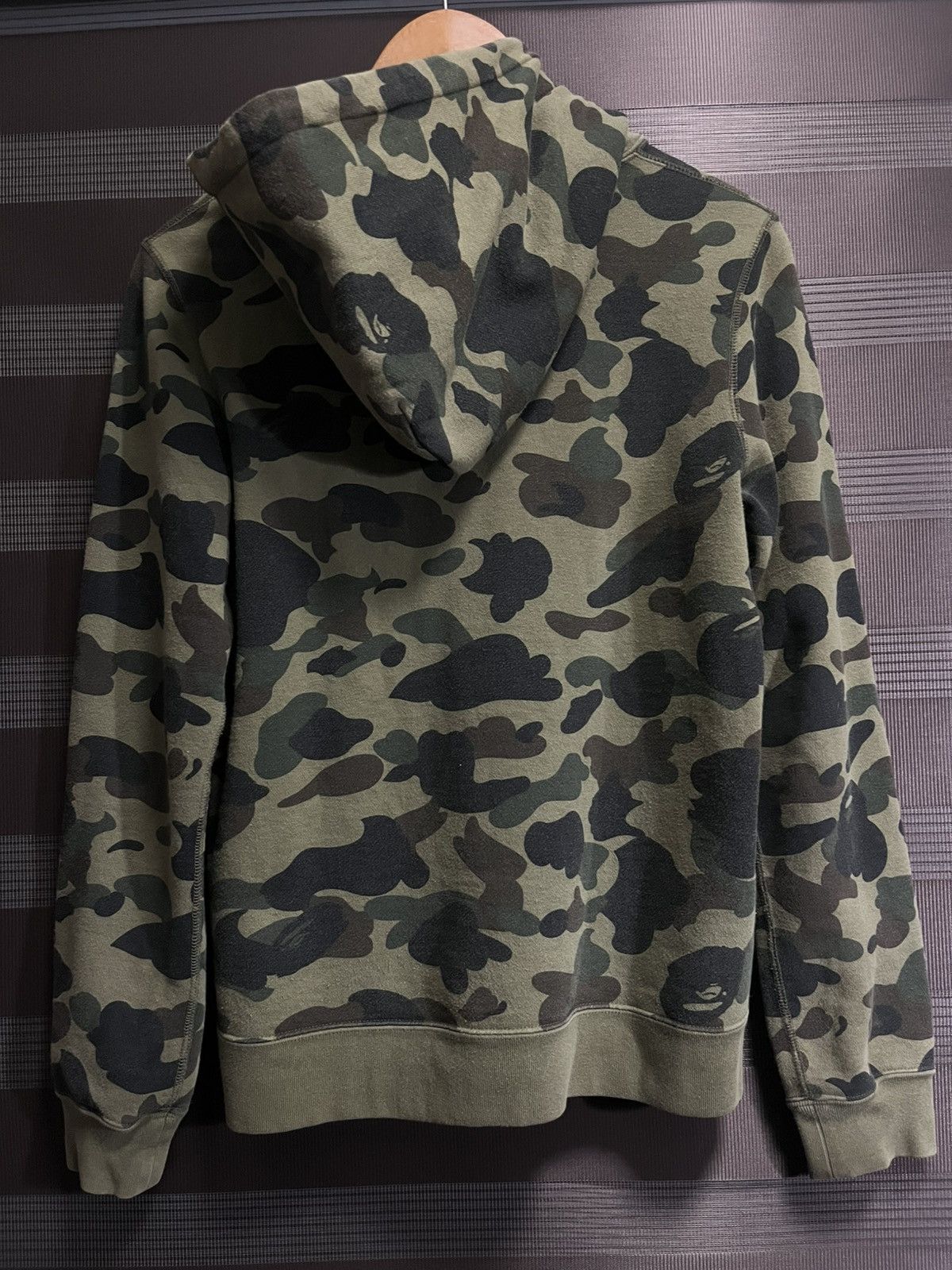 Bape BAPE X SWAROVSKI GREEN CAMO HOODIE Size S / US 4 / IT 40 - 7 Thumbnail