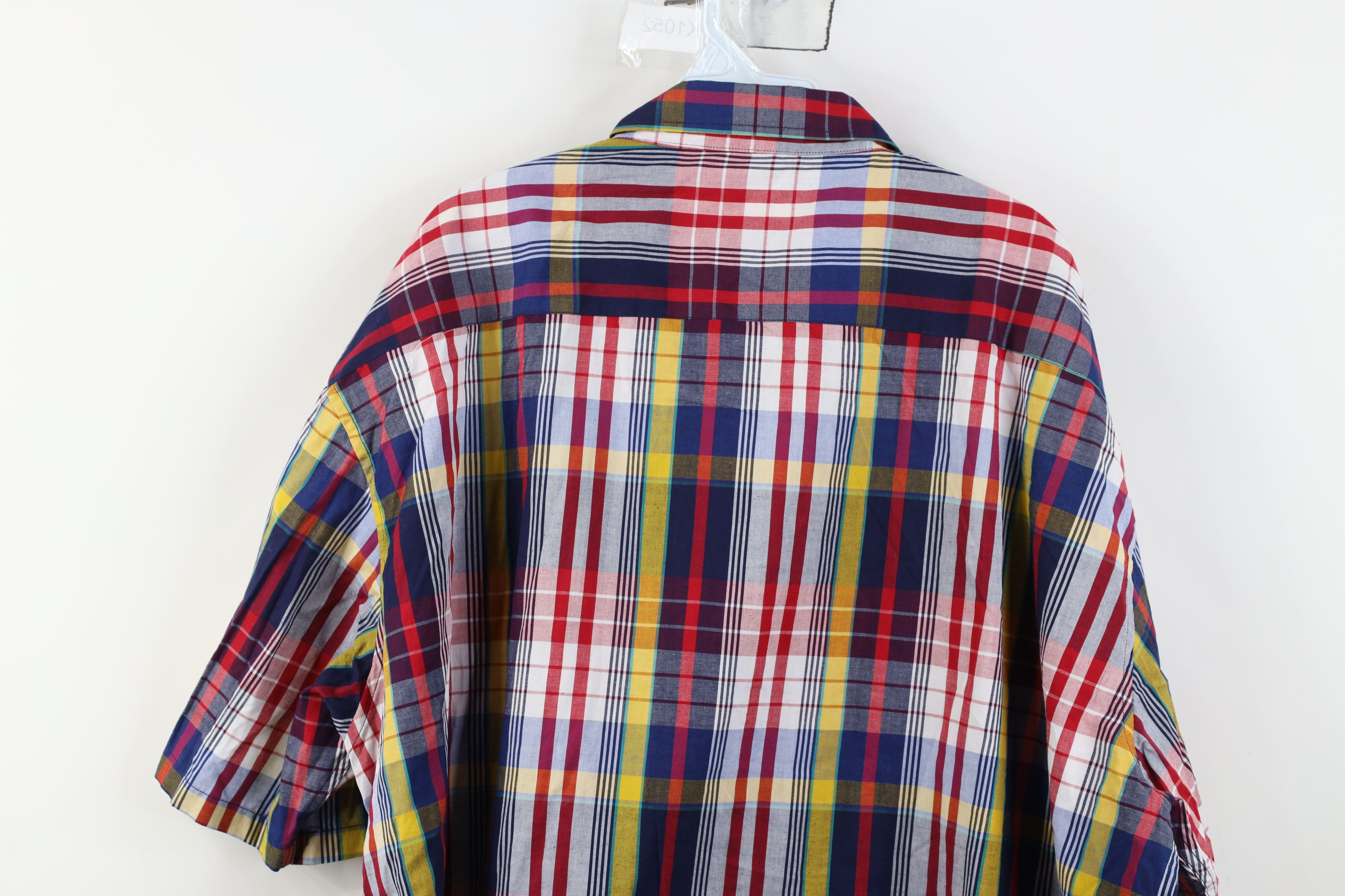 Karl Kani Vintage Karl Kani Plaid Short Sleeve Collared Button Shirt Size US XXL / EU 58 / 5 - 13 Thumbnail