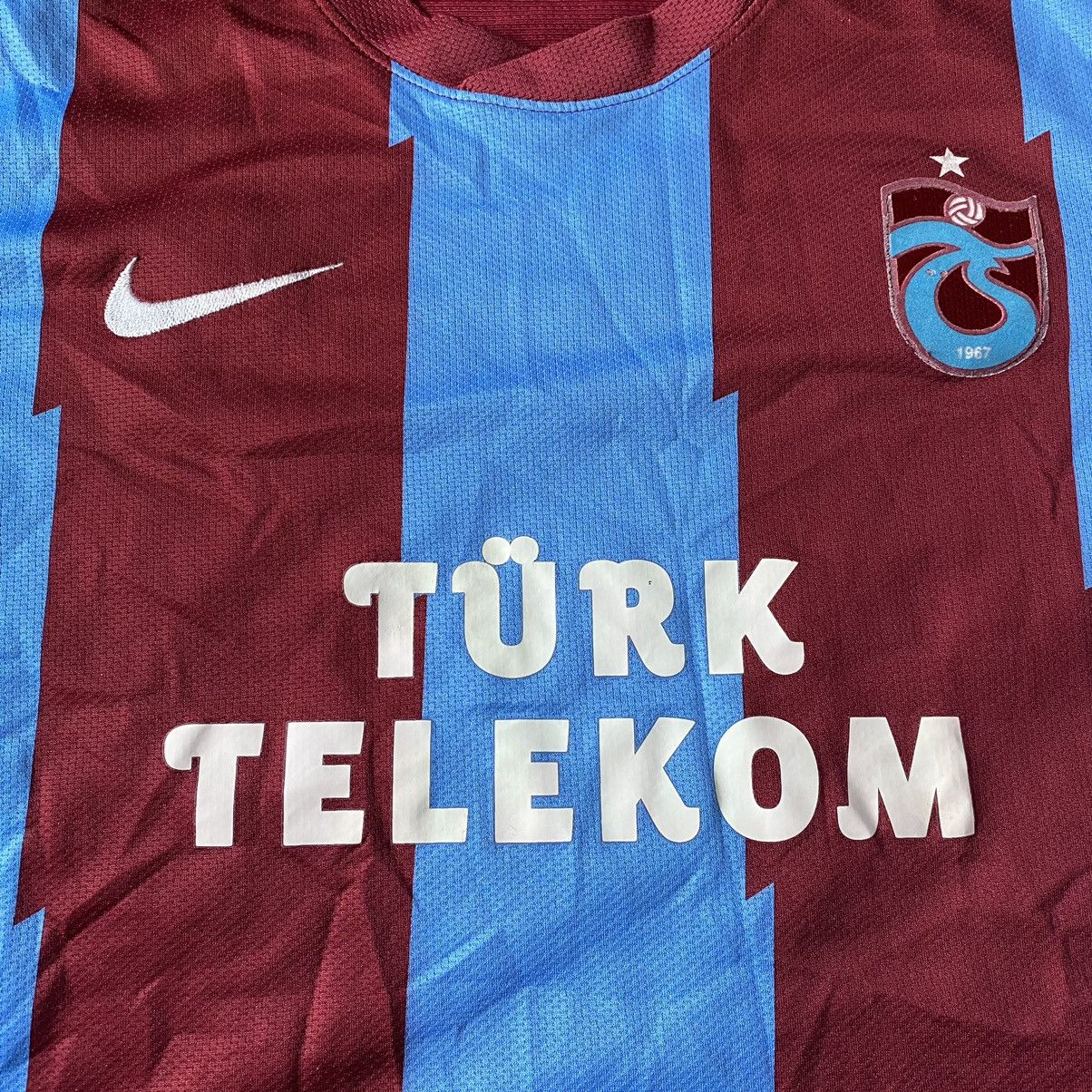 Nike Nike Trabzonspor Home Shirt 2011-2012 Size US S / EU 44-46 / 1 - 4 Thumbnail