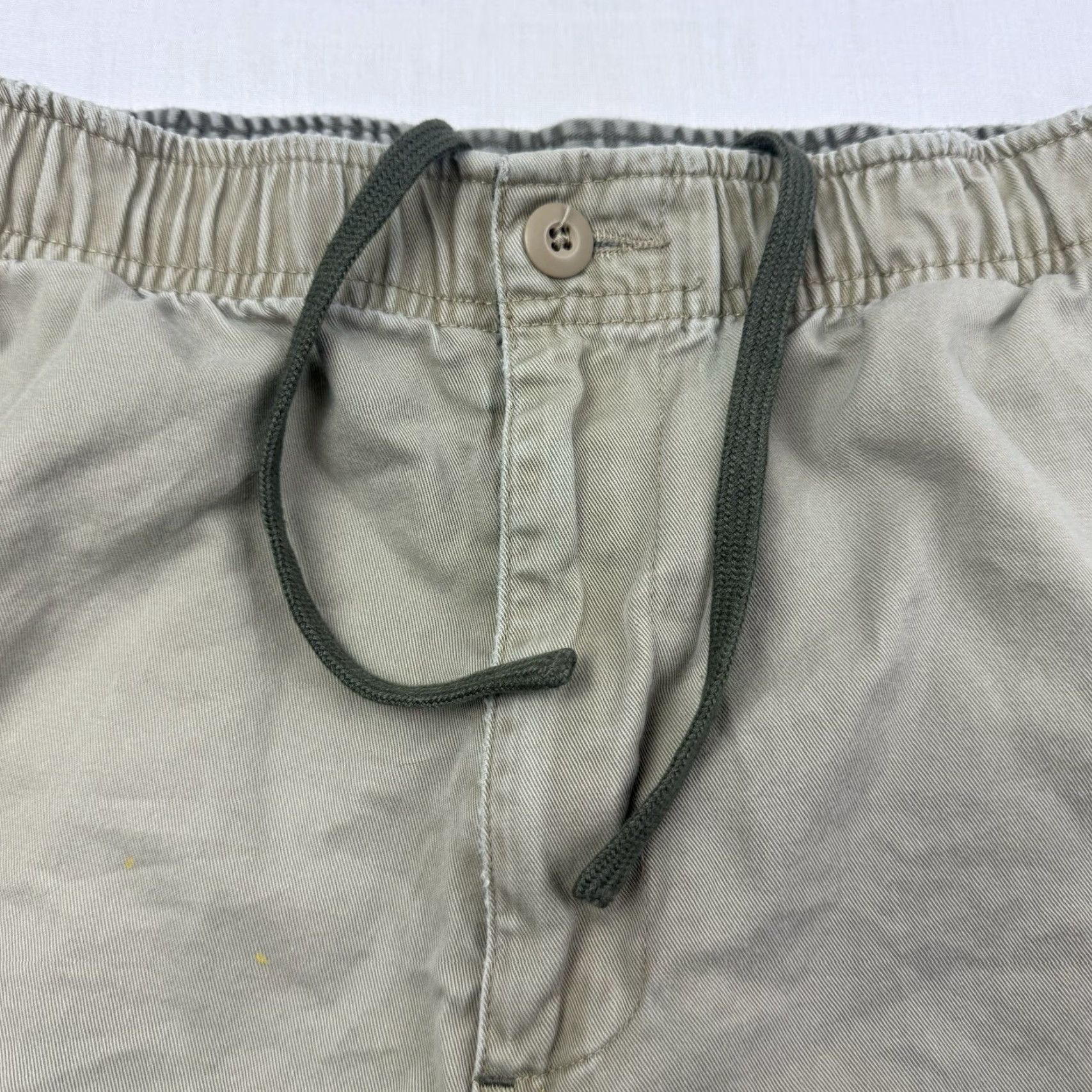 Ocean Pacific VINTAGE Ocean Pacific Cargo Shorts Men M Beige Regular Waist 30 Drawstring Pockets Grunge Y2K 90s Size US 31 - 5 Thumbnail