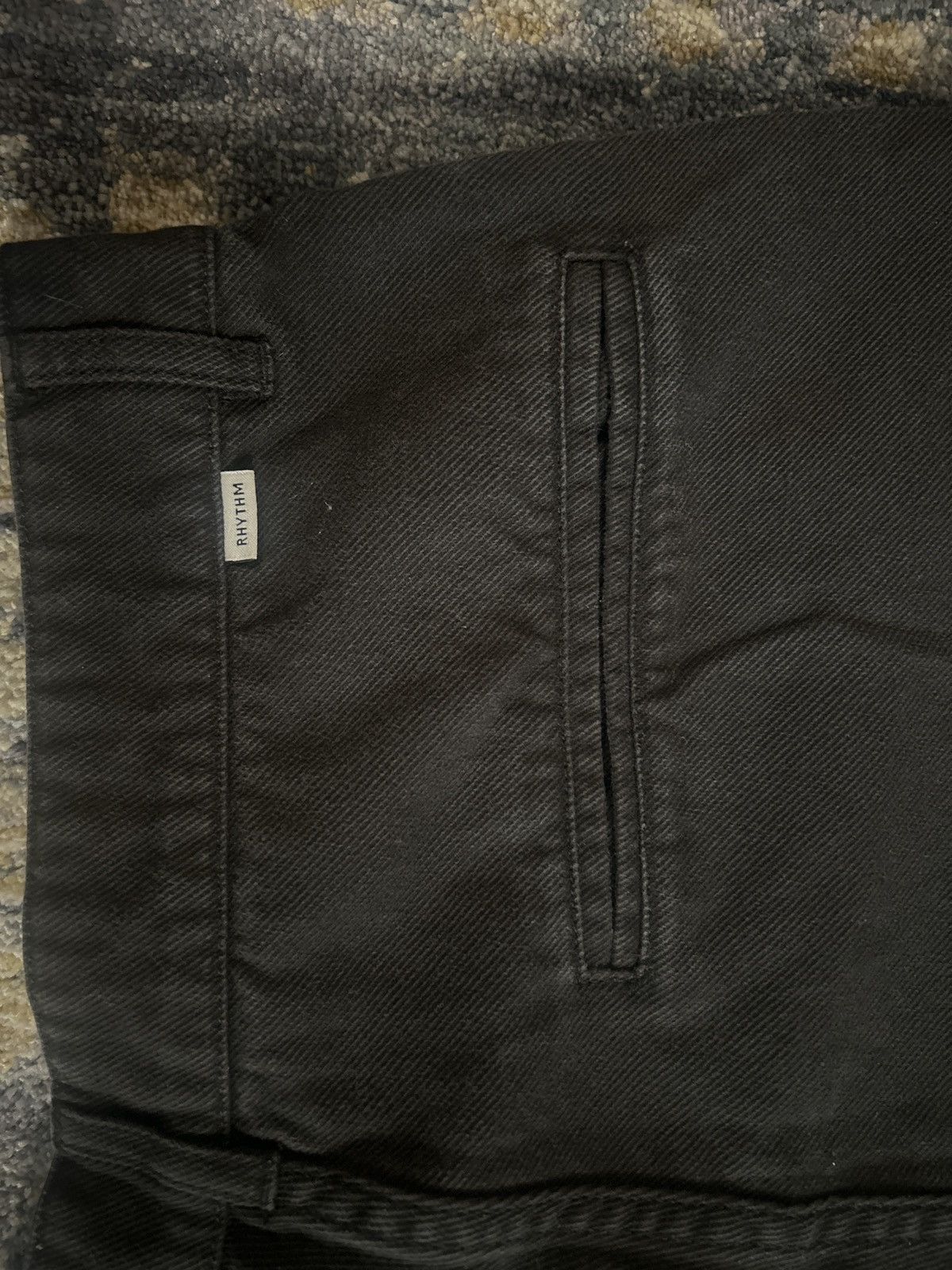 Rhythm Baggy black jeans Size US 32 / EU 48 - 2 Thumbnail