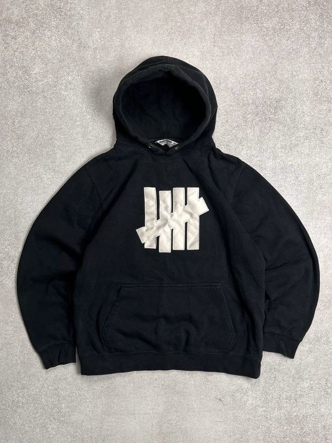 Undefeated Vintage Undefeated Boxy Heavy Cotton Hoodie M Size US M / EU 48-50 / 2 - 1 Thumbnail