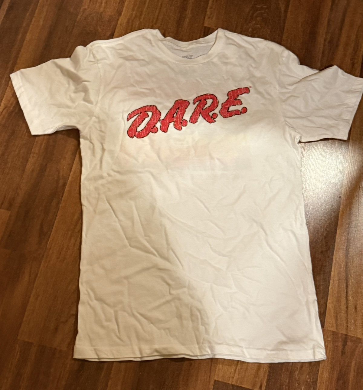 D.A.R.E × Vintage Authentic D.A.R.E. Tropical T-Shirt - Keeping Kids Off Drugs Size US M / EU 48-50 / 2 - 3 Thumbnail