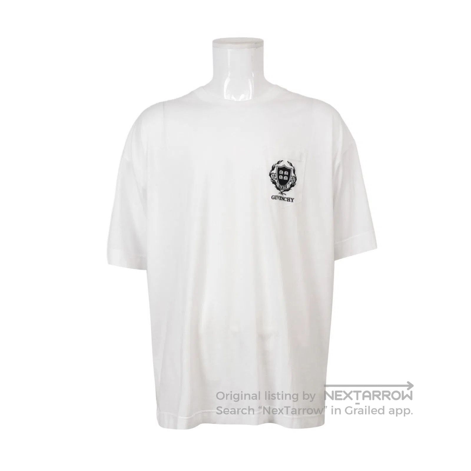 Givenchy Givenchy Cotton Logo Crew Neck Short. Size US XL / EU 56 / 4 - 1 Thumbnail