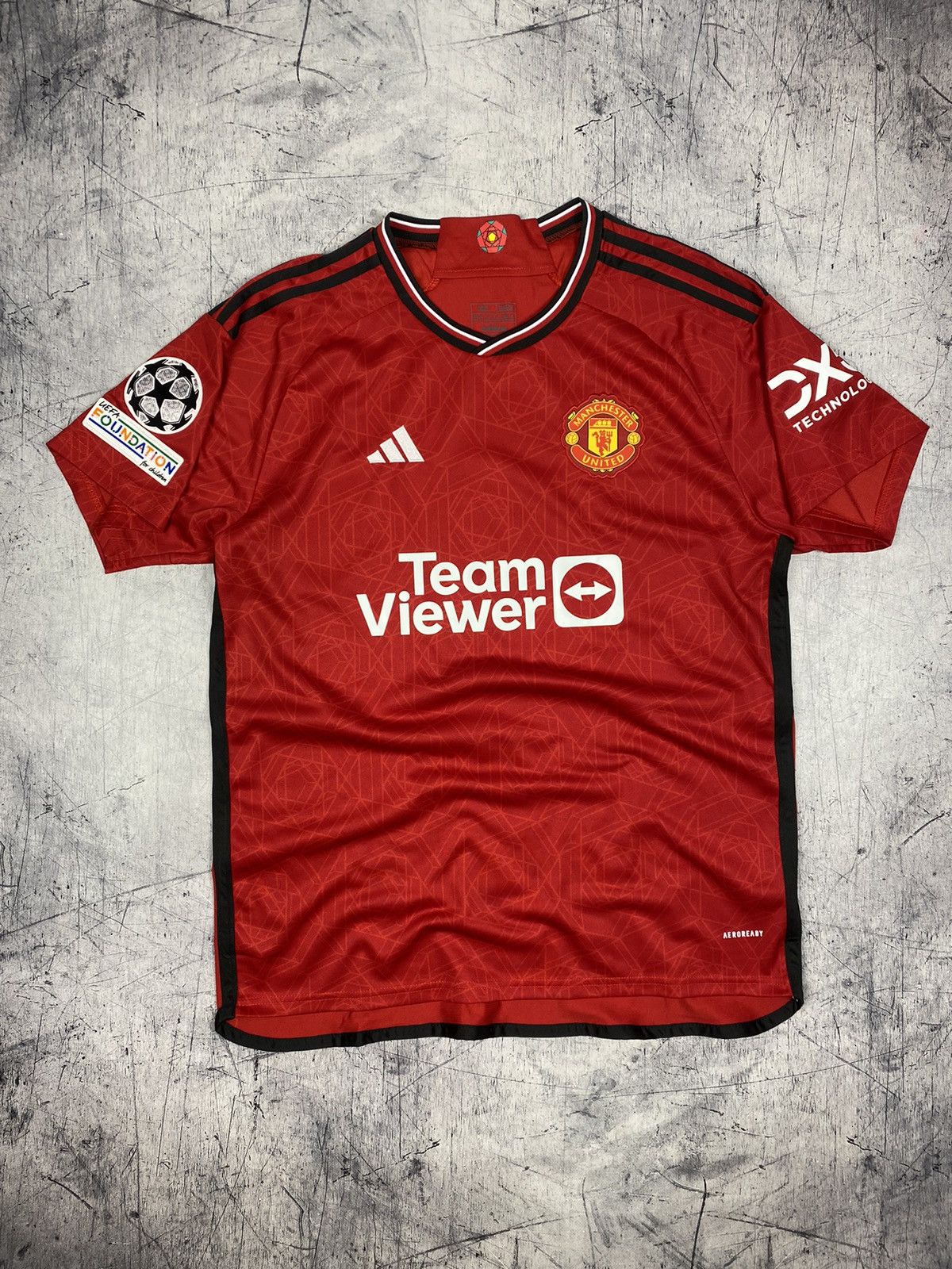 Adidas Adidas Manchester United Soccer Jersey Size US XXL / EU 58 / 5 - 2 Thumbnail