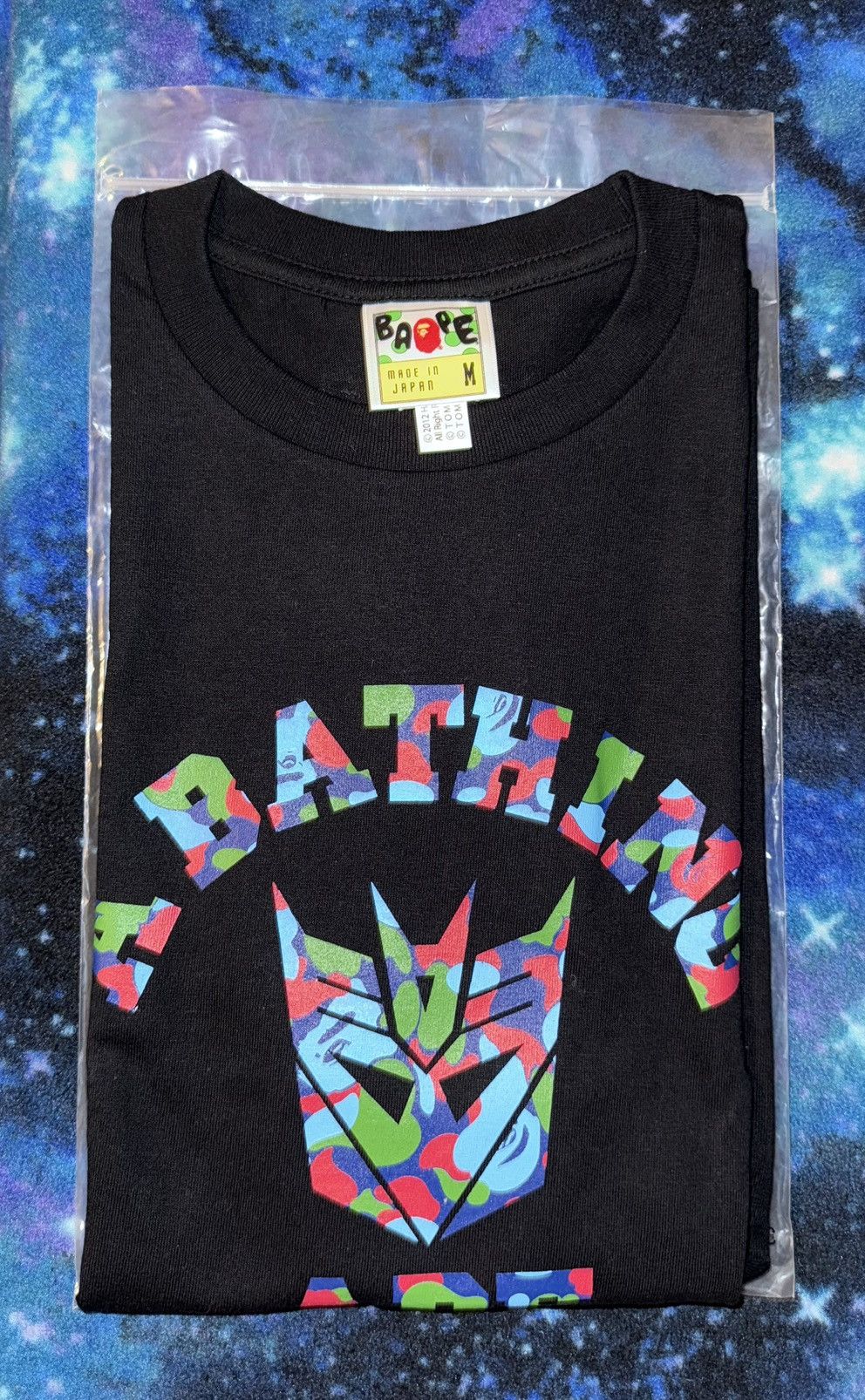 BAPE KIDSAPE トランスフォーマー Tシャツ ④ STUSSYエイプTシャツBAPE KIDS90cm黒A BATHING APE - メルカリ