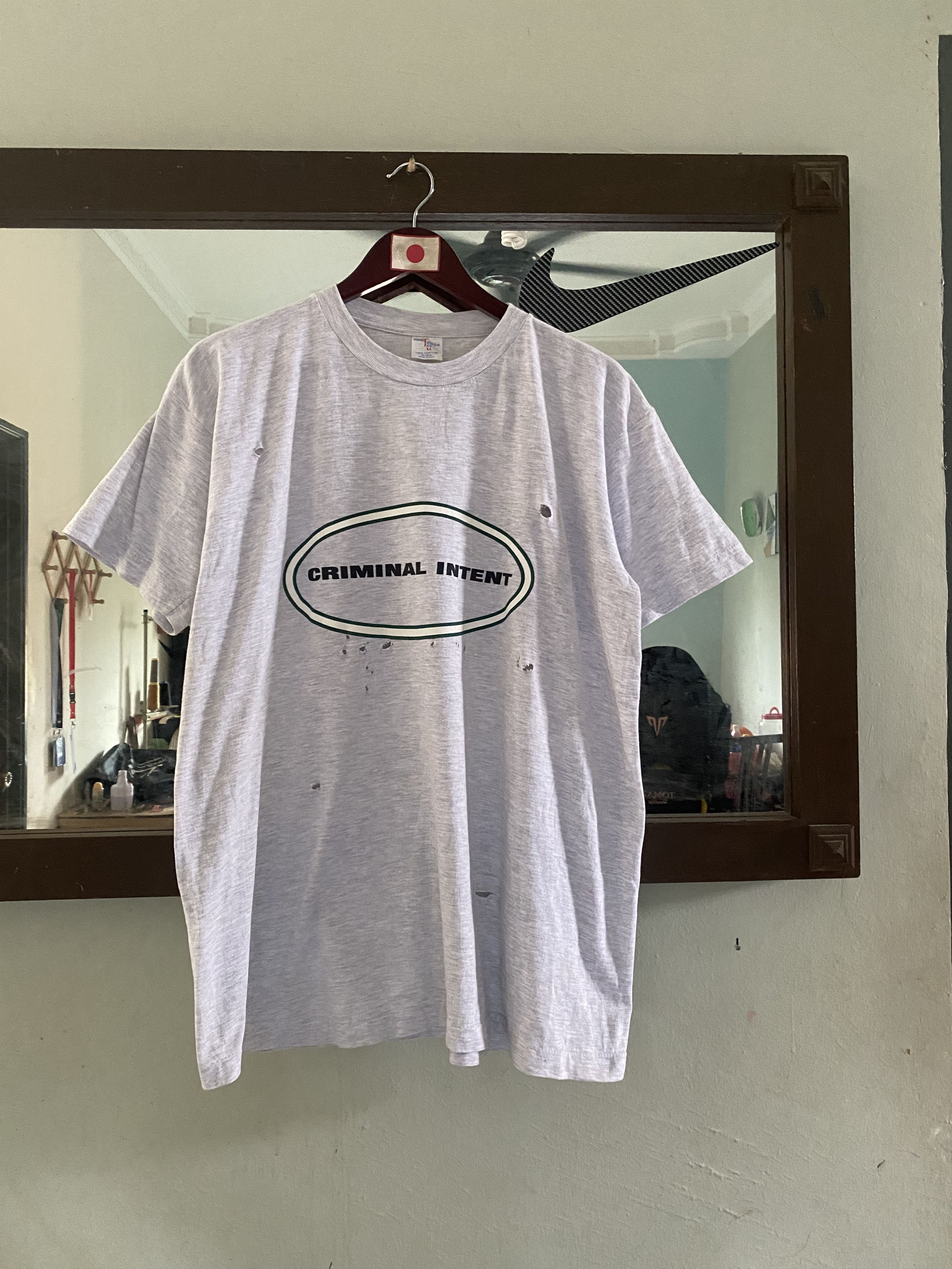 Band Tees Distressed 90s Tupac x Geng Related Movie Promo Hip Hop Size US XL / EU 56 / 4 - 2 Thumbnail