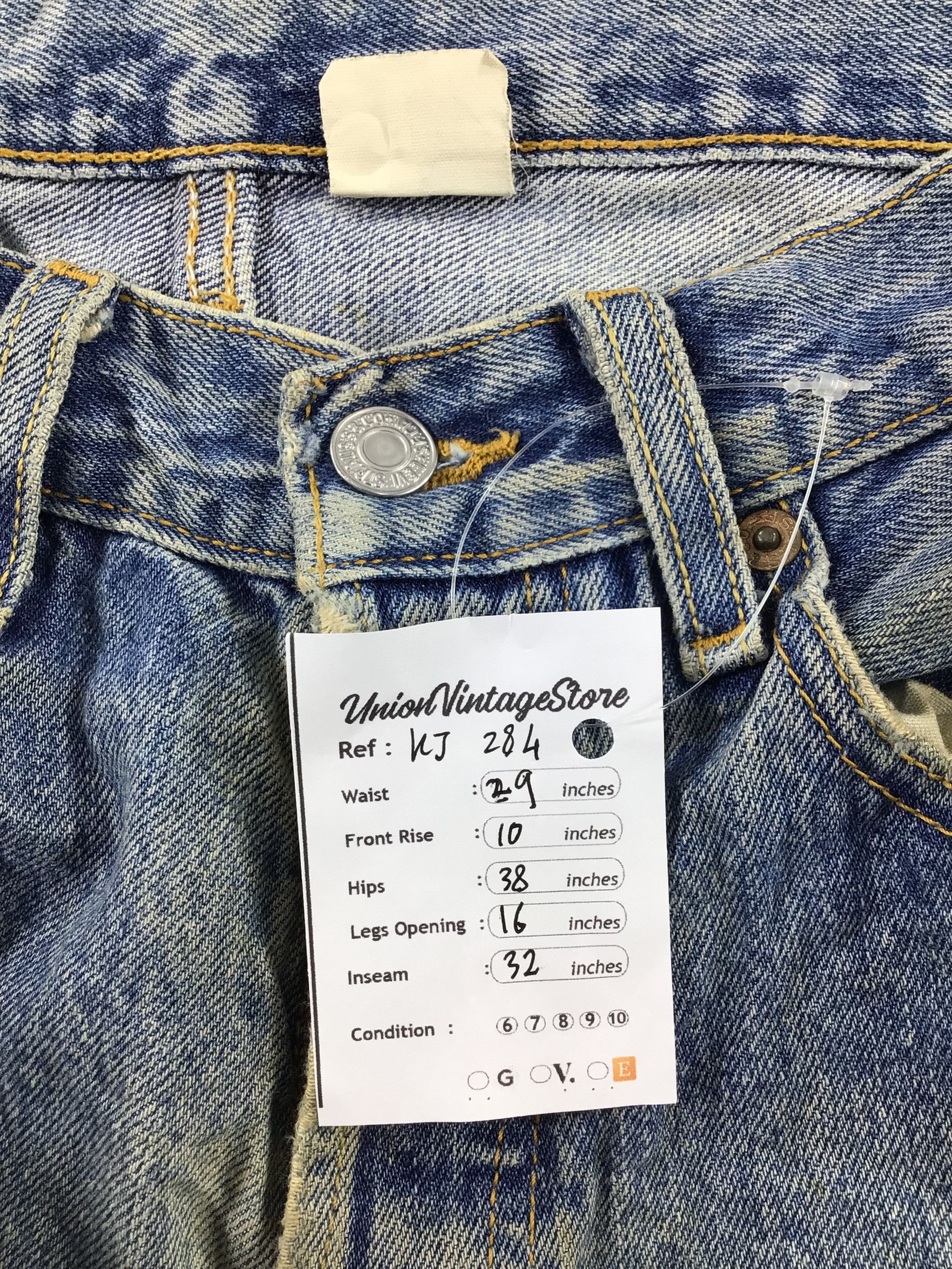 Levi's Vintage Levi's 501 Jeans Rusty Wash Distressed Denim KJ284 Size US 30 / EU 46 - 14 Thumbnail