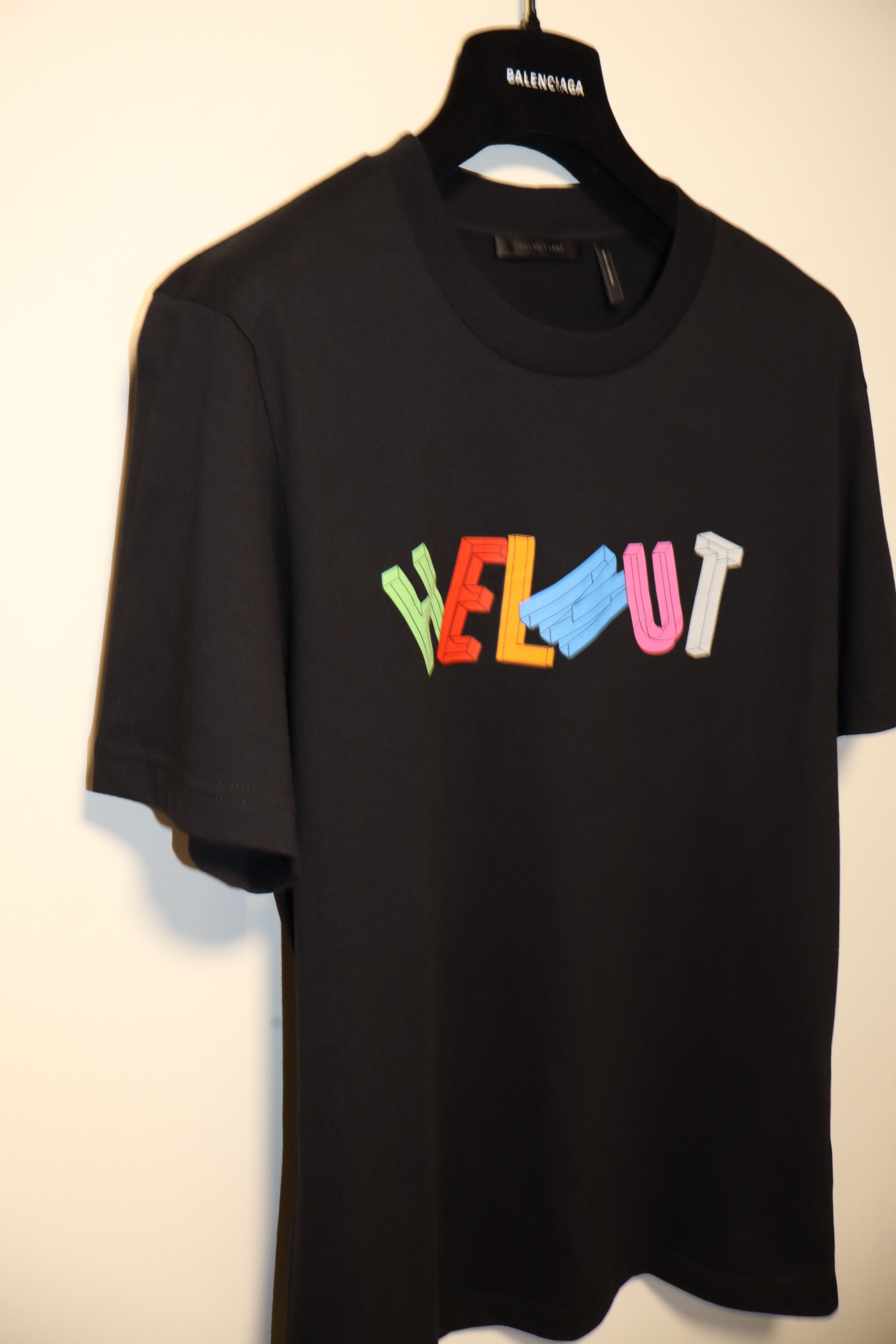 Helmut Lang Logo print t-shirt Size US M / EU 48-50 / 2 - 2 Thumbnail