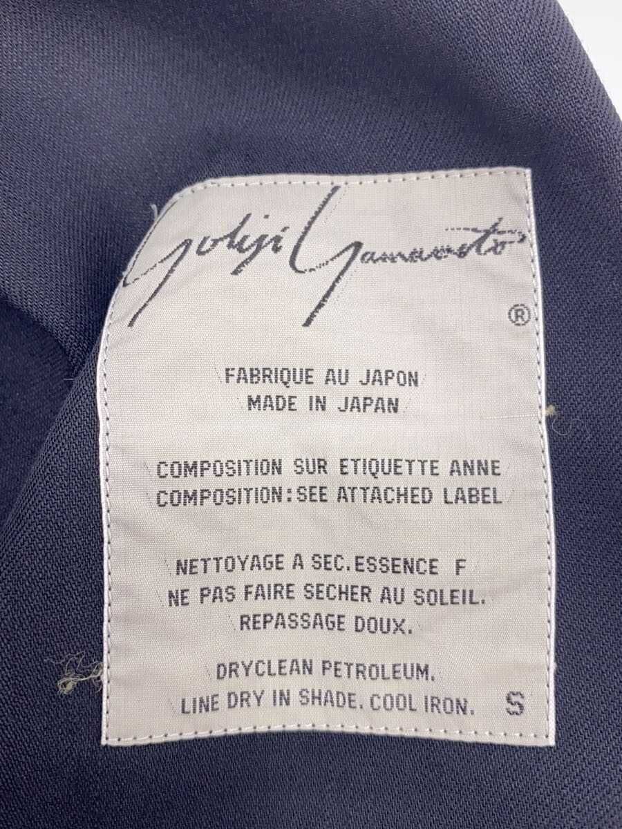 Yohji Yamamoto YOHJI YAMAMOTO/S/Wool/Black Tailored Jacket Size US S / EU 44-46 / 1 - 3 Thumbnail