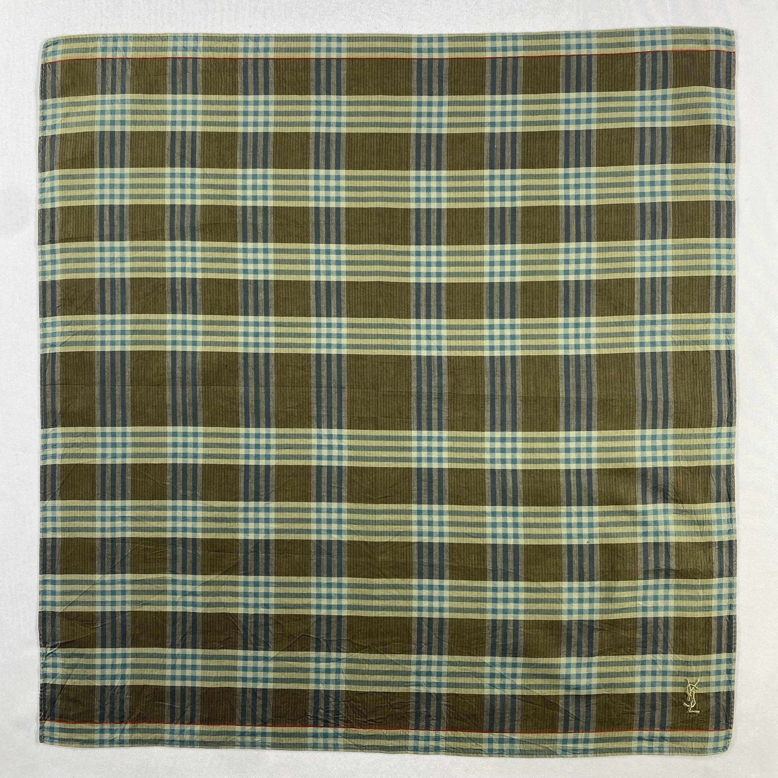 Vintage Yves Saint Laurent Handkerchief / Neckerchief-P1070 Size ONE SIZE - 1 Thumbnail